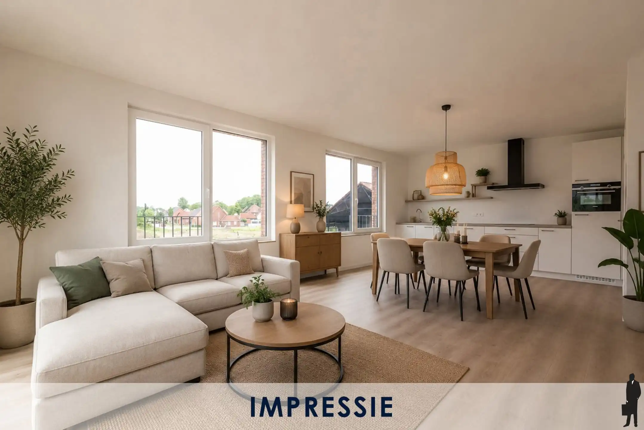 Ruim nieuwbouwappartement met 3 slaapkamers en terras foto {{pictureIndex}}