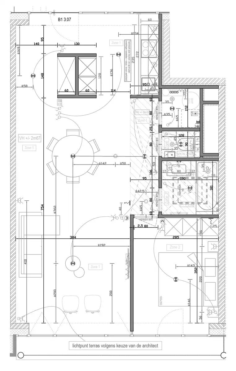Prachtig gemeubeld nieuwbouwappartement met 1slpk. en balcon foto 9