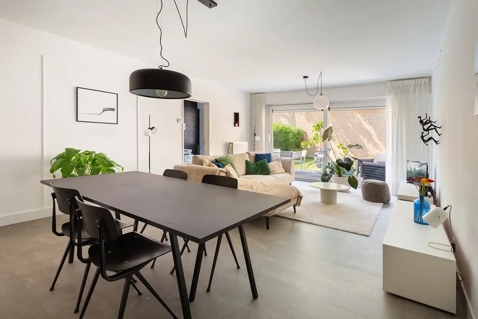 Prachtig recent gelijkvloers appartement met 3slk, tuin én parking  foto 3