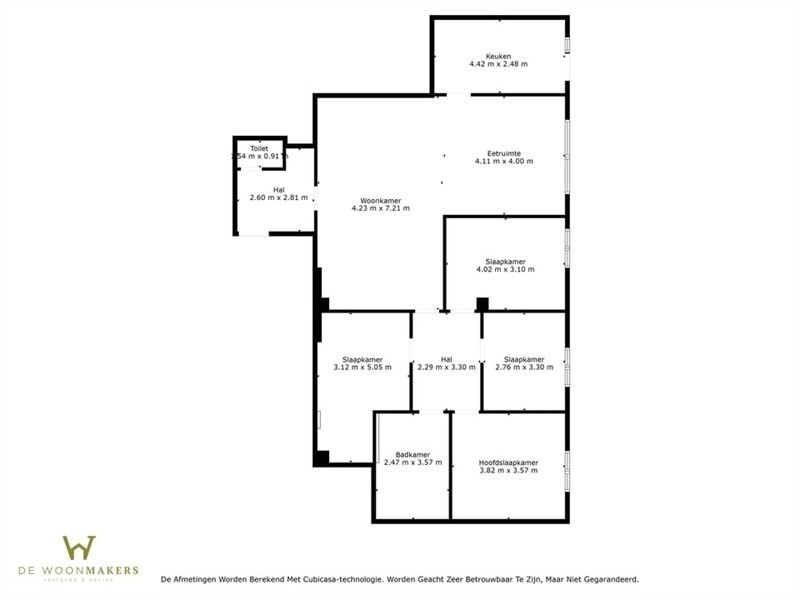 RUIM GELIJKVLOERS APPARTEMENT MET 3 SLKS EN EEN STAANPLAATS OP WANDELAFSTAND VAN HET CENTRUM VAN SINT-TRUIDEN foto 31