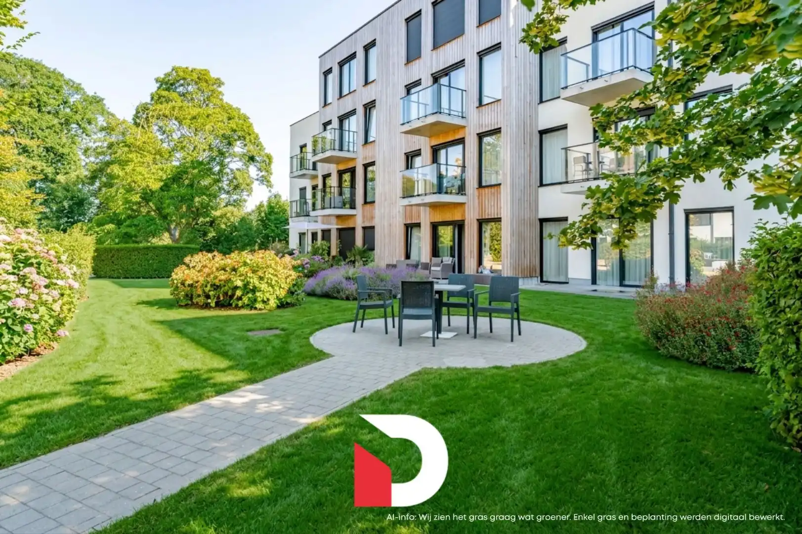  Volledig / modern uitgeruste service flat (nieuwbouw)  in een prachtige groene omgeving. foto 5