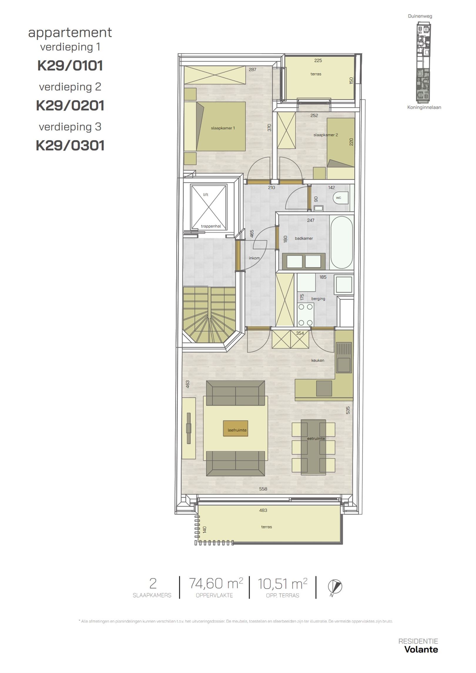 Appartement te koop Koninginnelaan 123/0101 - 8430 MIDDELKERKE