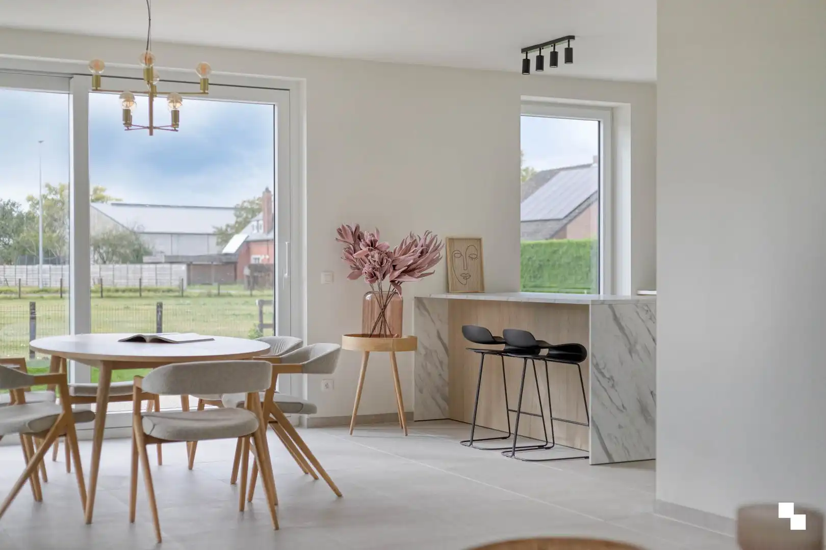 Halfopen nieuwbouwwoning in Wielsbeke foto 8