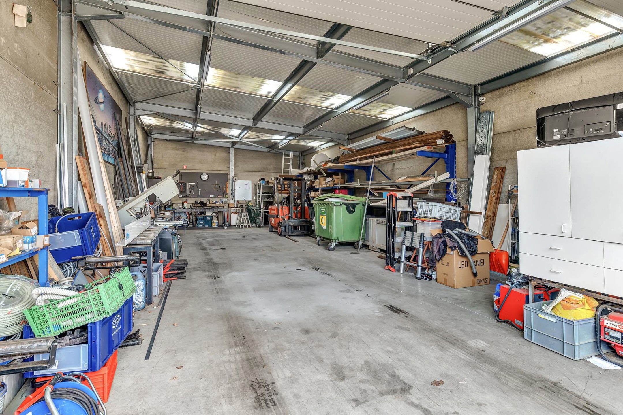 Halfopen bebouwing met loods te koop in Grammene (Deinze) foto 13