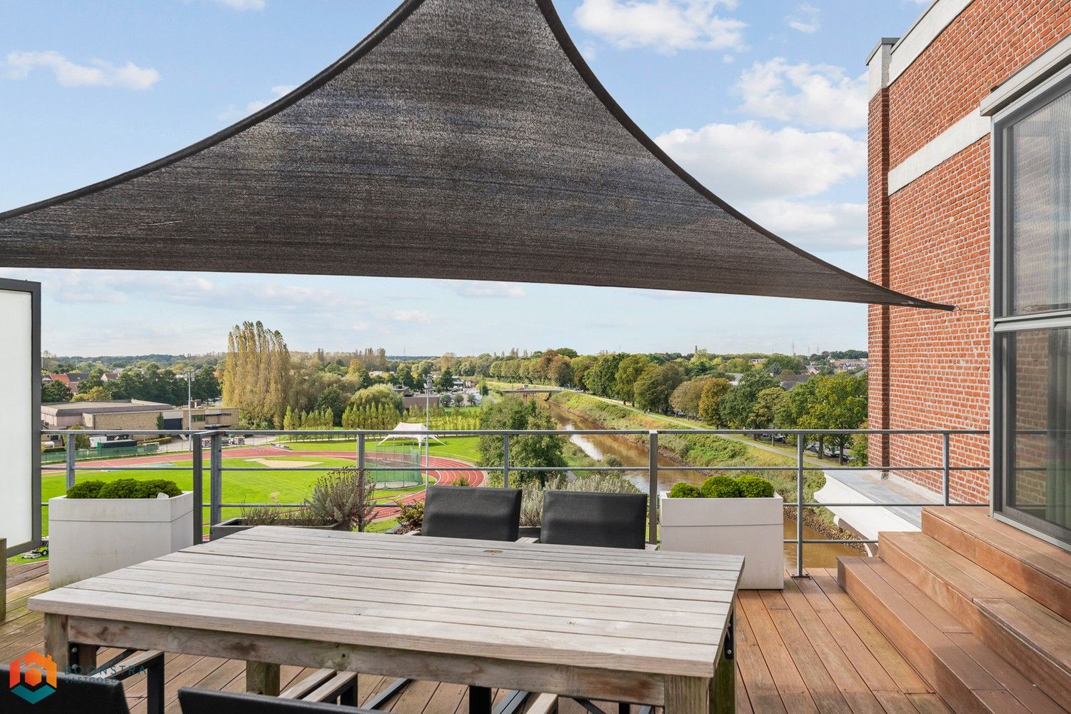 Unieke penthouse met 2 slpkrs aan de vaart te Lier foto 17