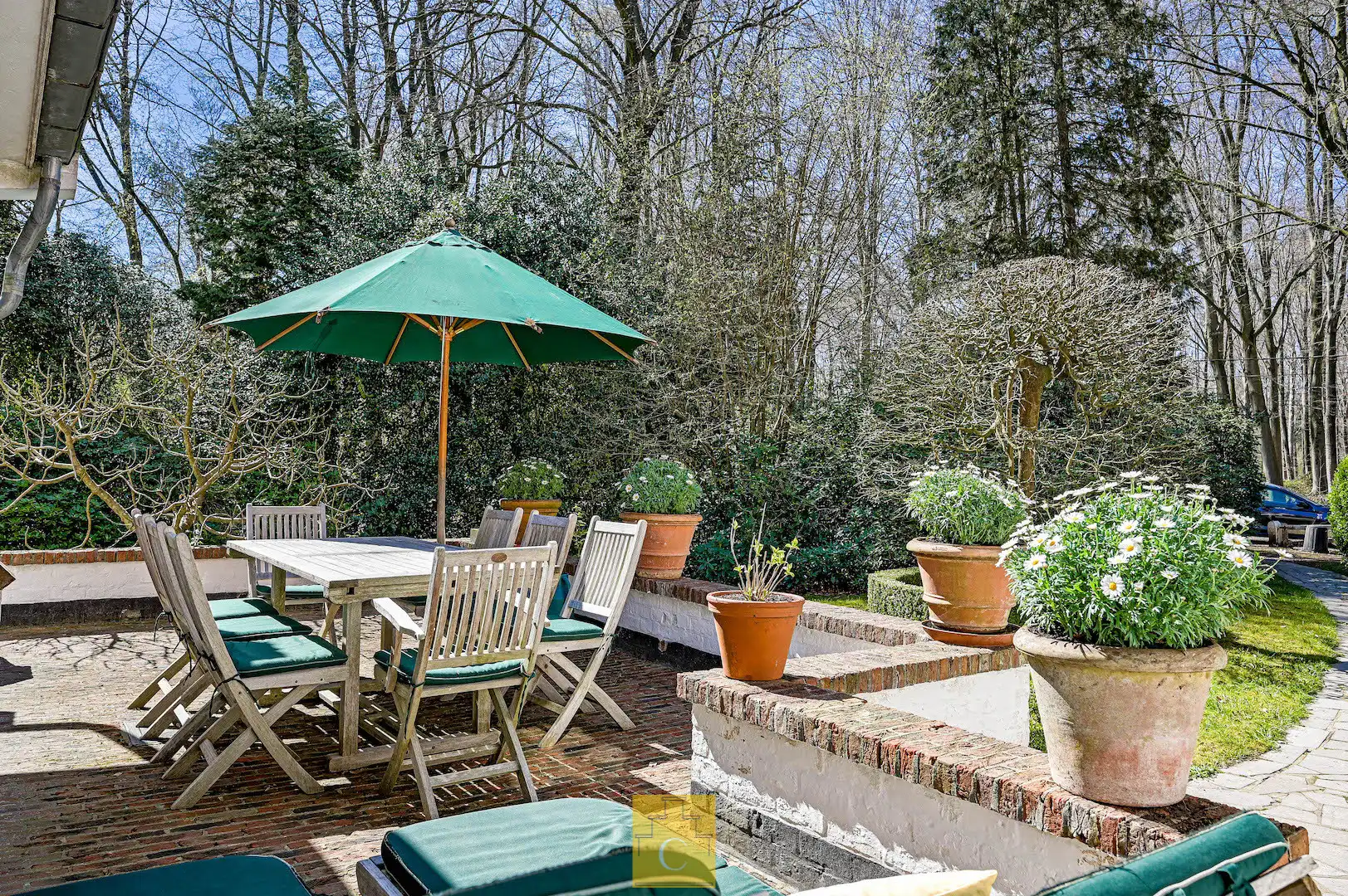 ‘La Cassine’, karaktervilla in Knokse stijl op 2025 m2 in Tillegembos foto 5