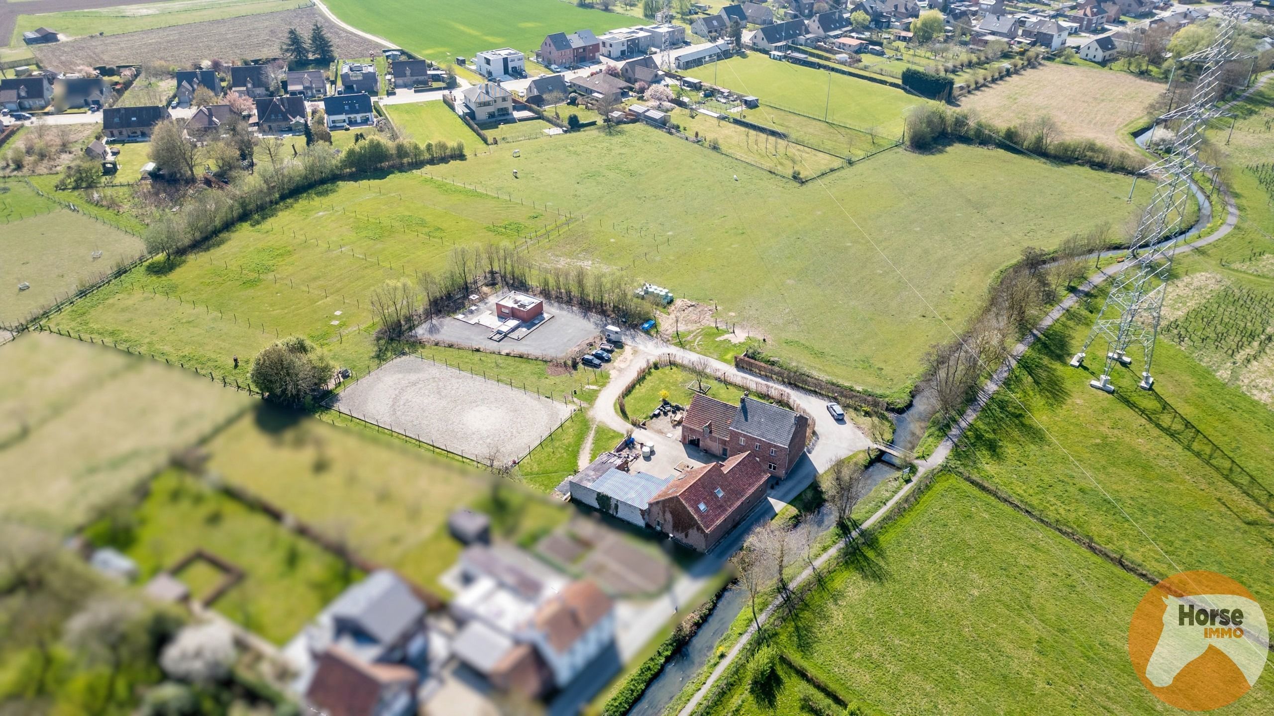  MERCHTEM - Deels gerenoveerde hoeve met stallen op 3,5Ha foto 26