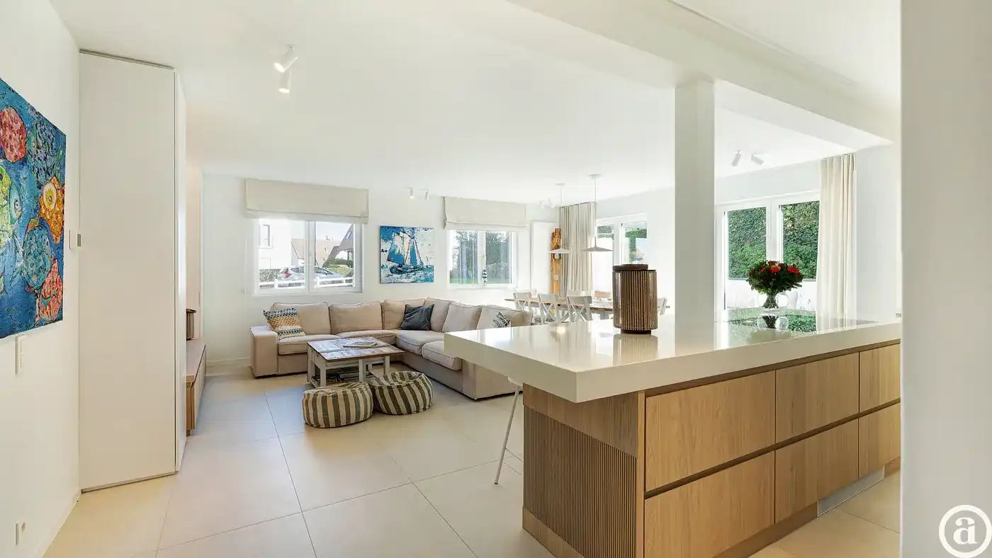 Mooi tuinappartement met 3 grote slaapkamers in Duinbergen   foto 3
