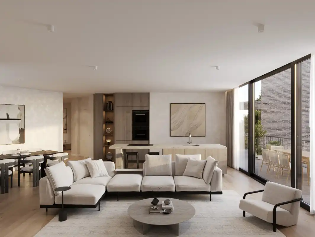 Exclusief BEN-nieuwbouwappartement in het hart van Oudegem – luxueus wonen aan 6% btw (onder voorwaarden) foto 4