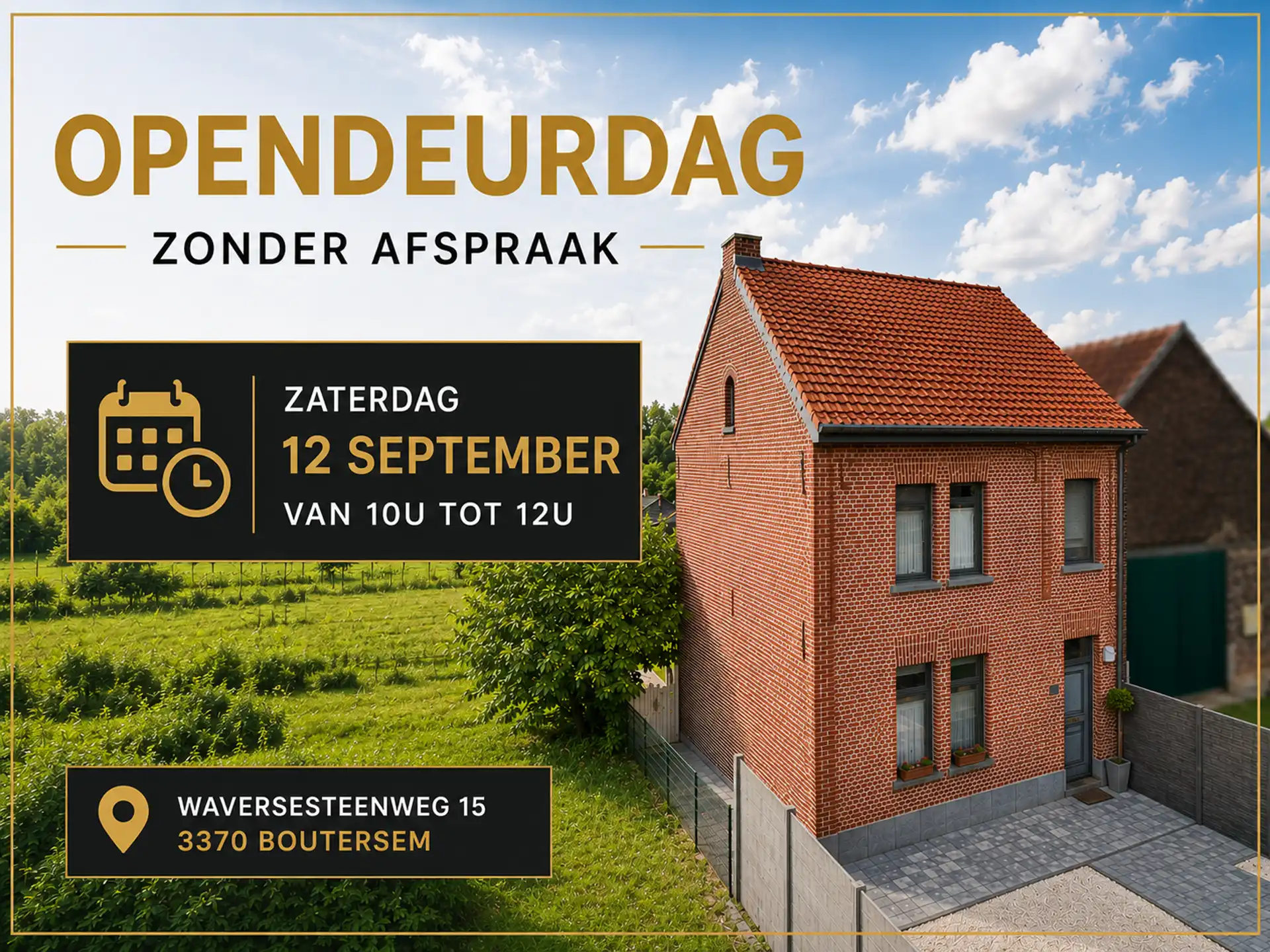 Huis te koop Waversesteenweg 15 - 3370 Boutersem