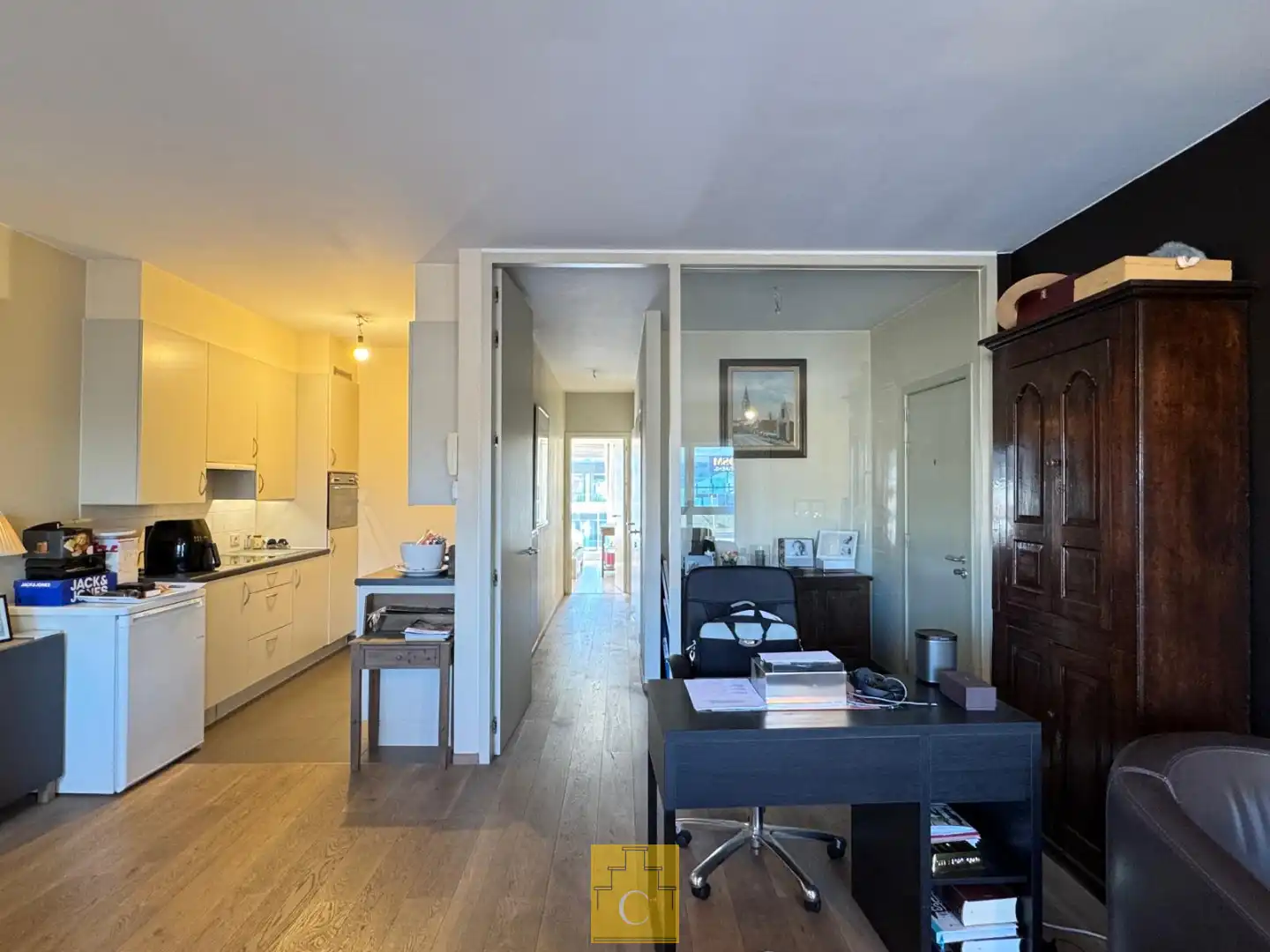 Appartement met zicht op Damse Vaart met terras en autostandplaats foto 6