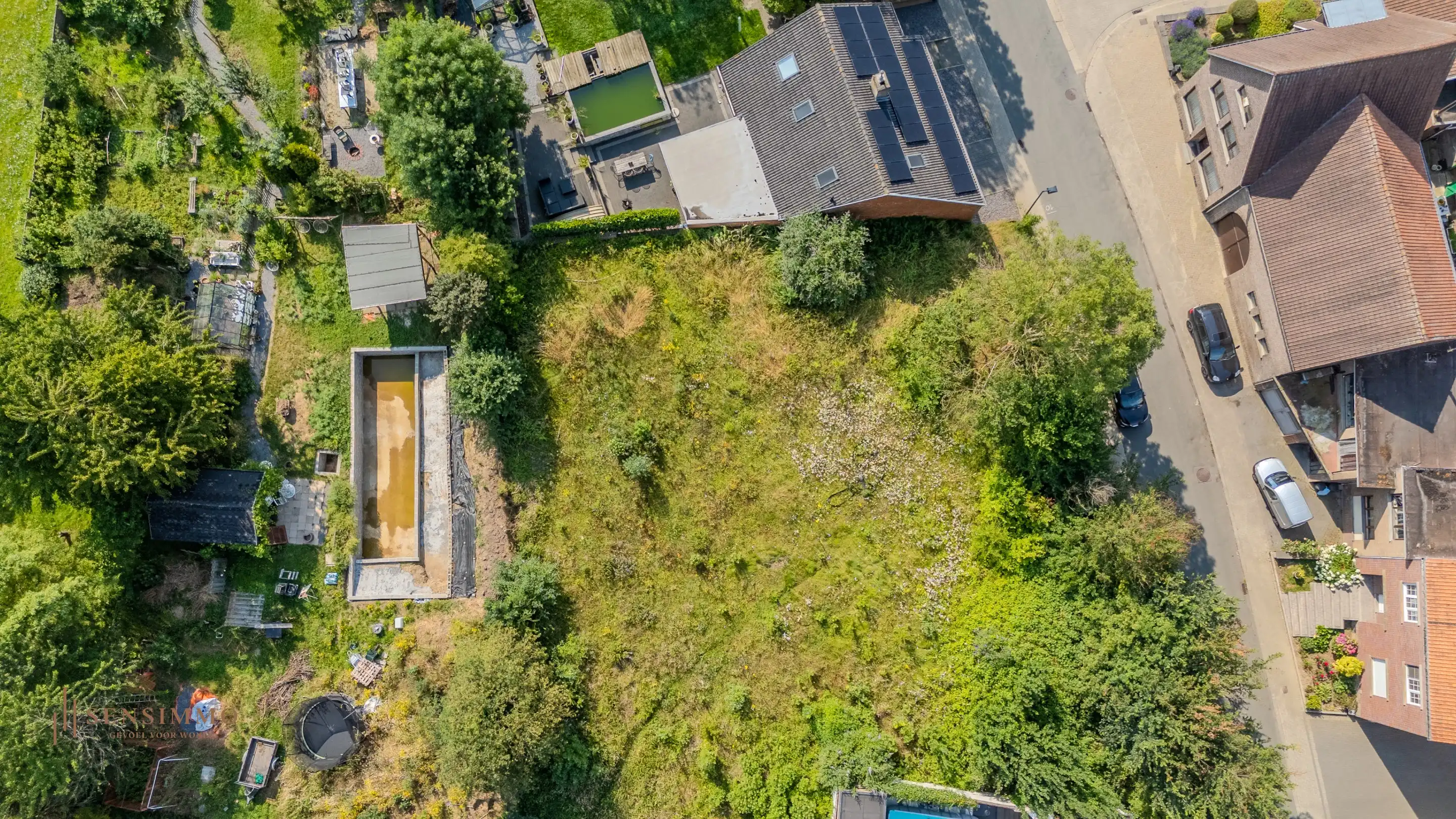 Projectgrond voor 3 moderne halfopen woningen in Vroenhoven (Riemst) foto 6