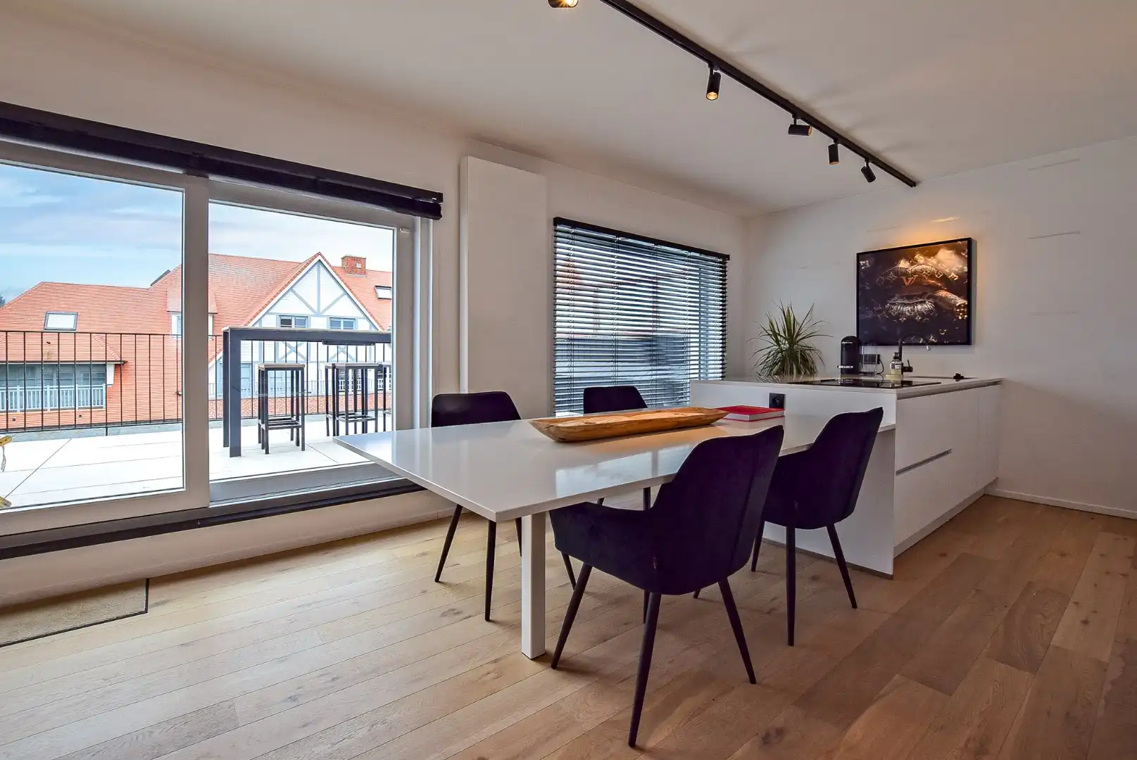 Exclusief penthouse (99m²) met maar liefst 100m² dakterras te Sint-idesbald (Koksijde).  foto 5