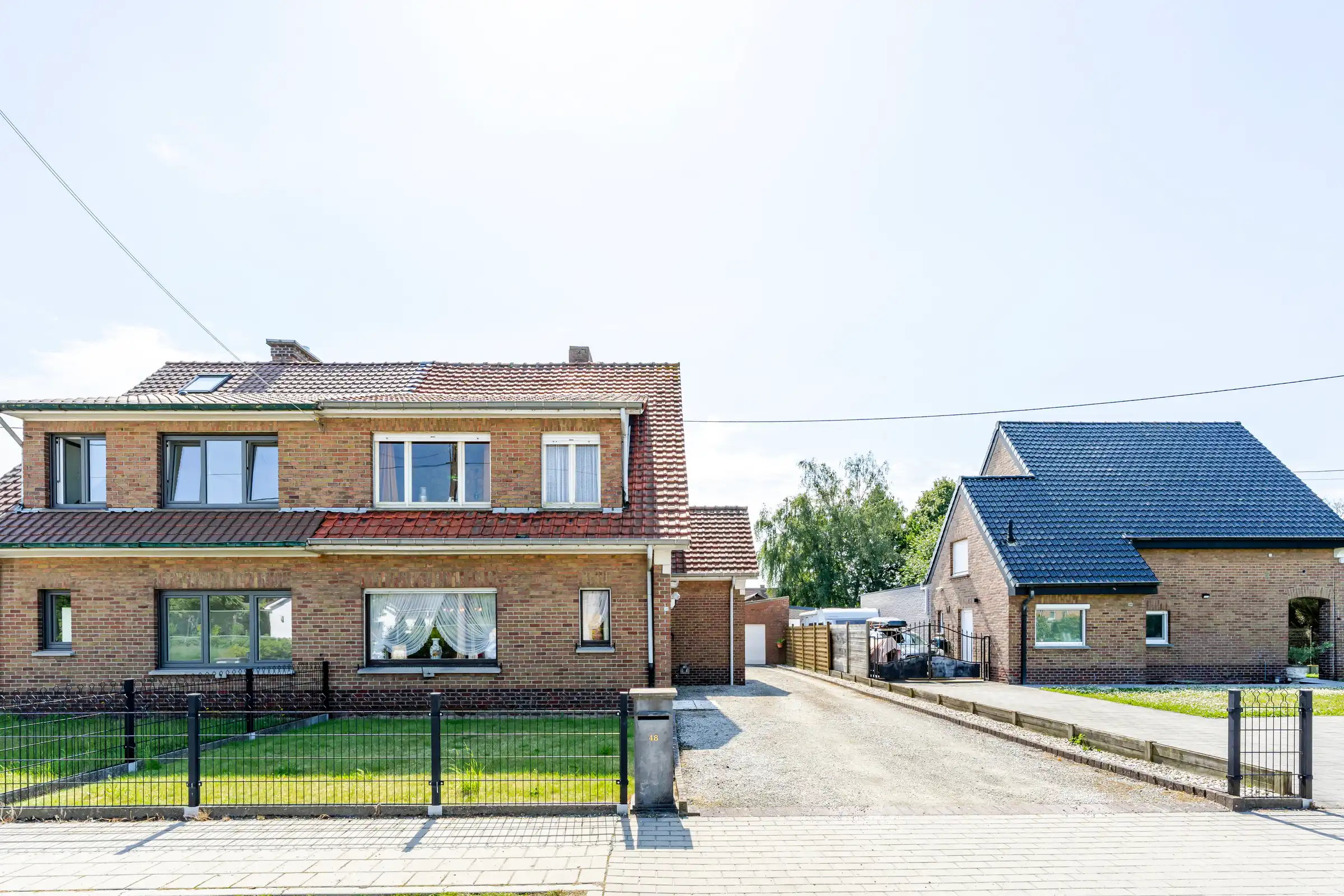 Gezellige woning met grote tuin in Outrijve foto 21