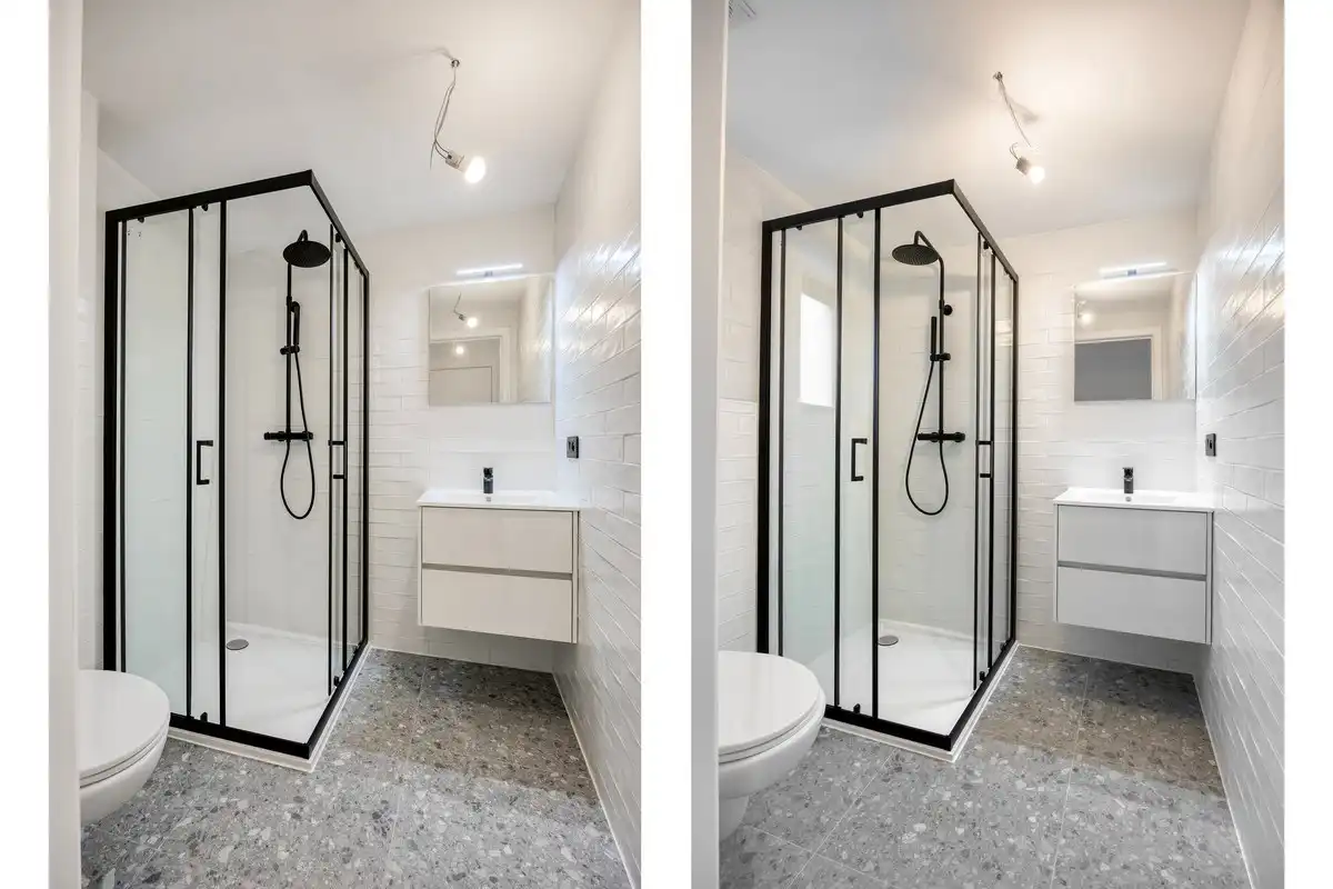 Volledig gerenoveerd en gemeubelde studentenkamer met privé badkamer en gemeenschappelijk terras - EPC A!  foto 2