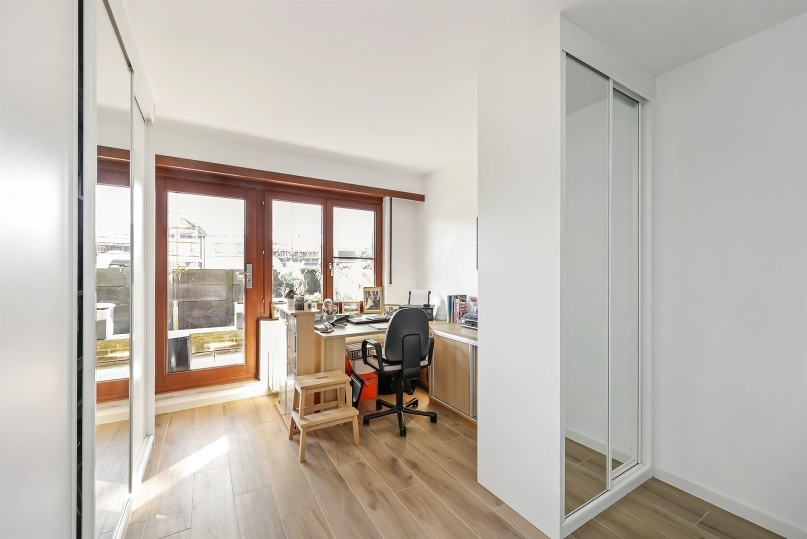 Gelijkvloersappartement, achteraan gelegen met tuin foto 10