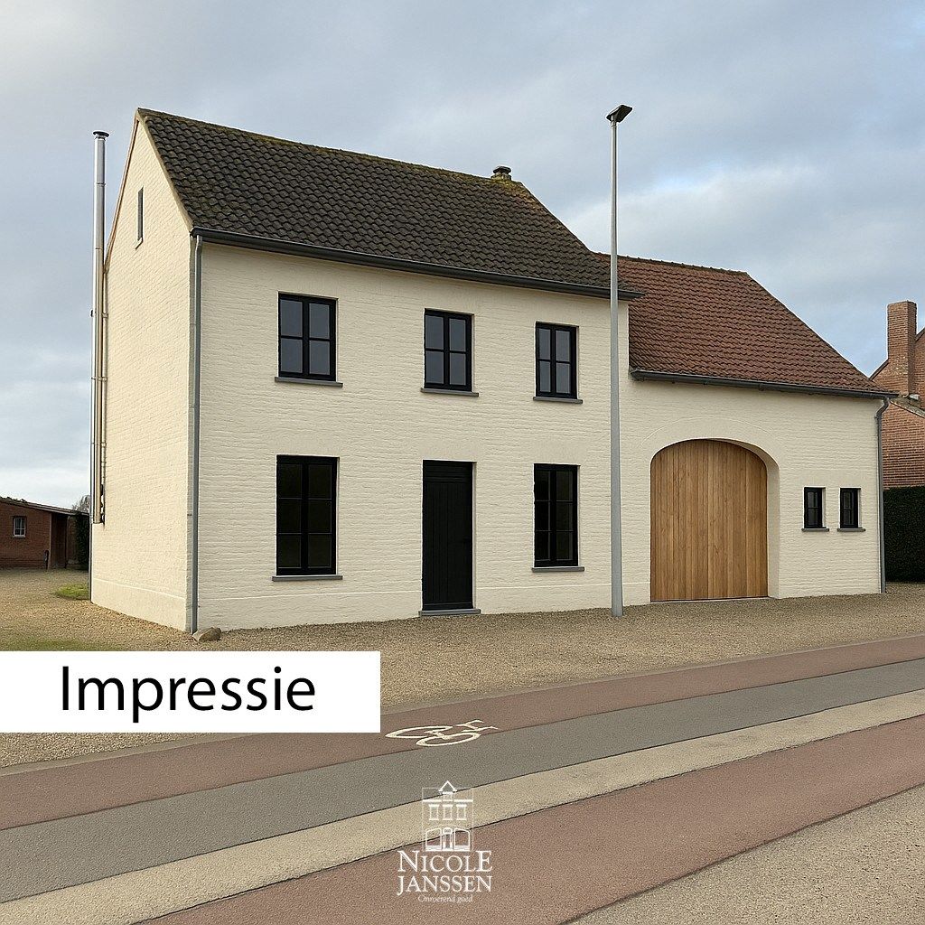 Hoofdfoto van de publicatie: Te renoveren ruime hoevewoning met stallingen en grond