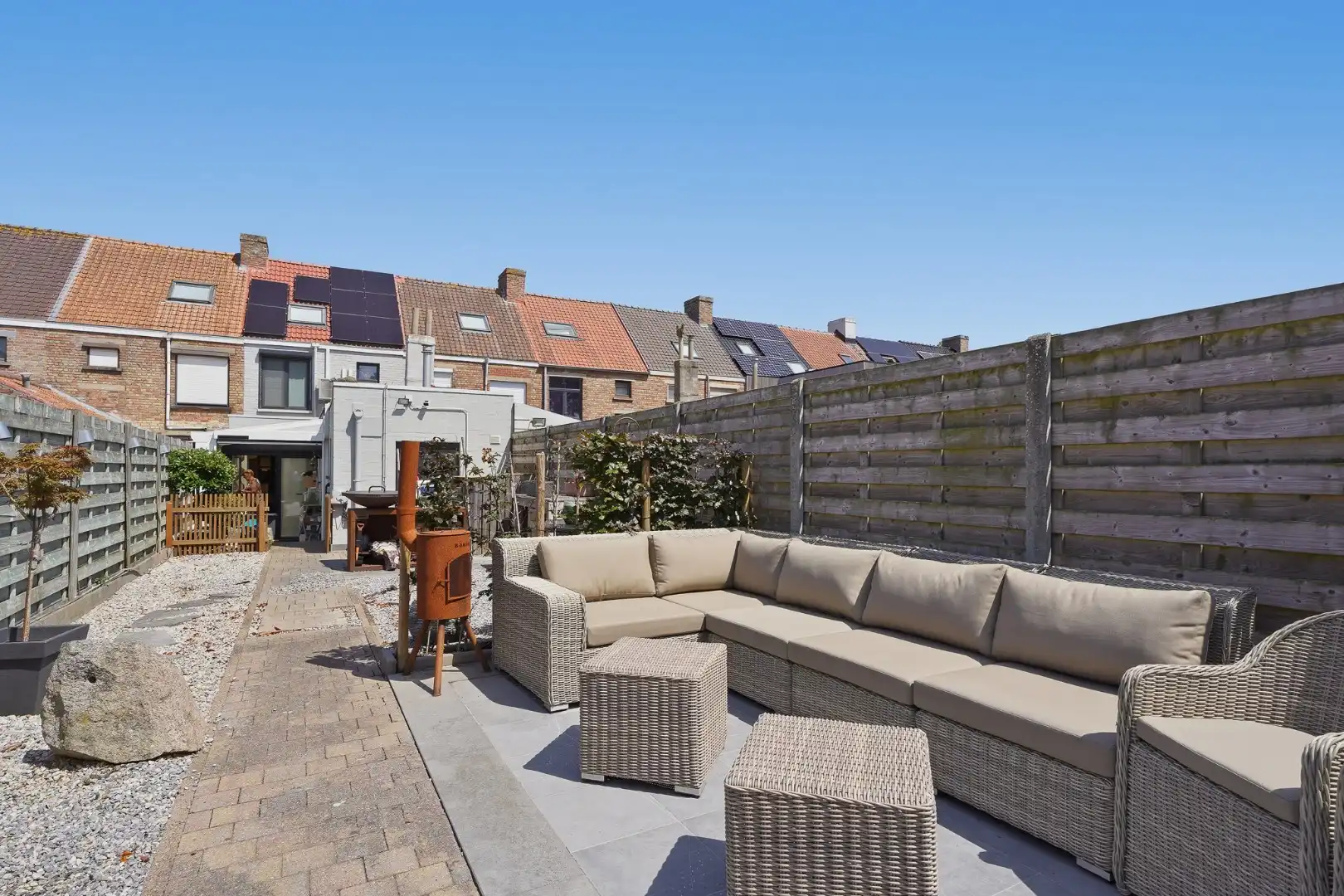 Instapklare energiezuinige woning met 3 slpks en tuin in Sint-Andries foto 11