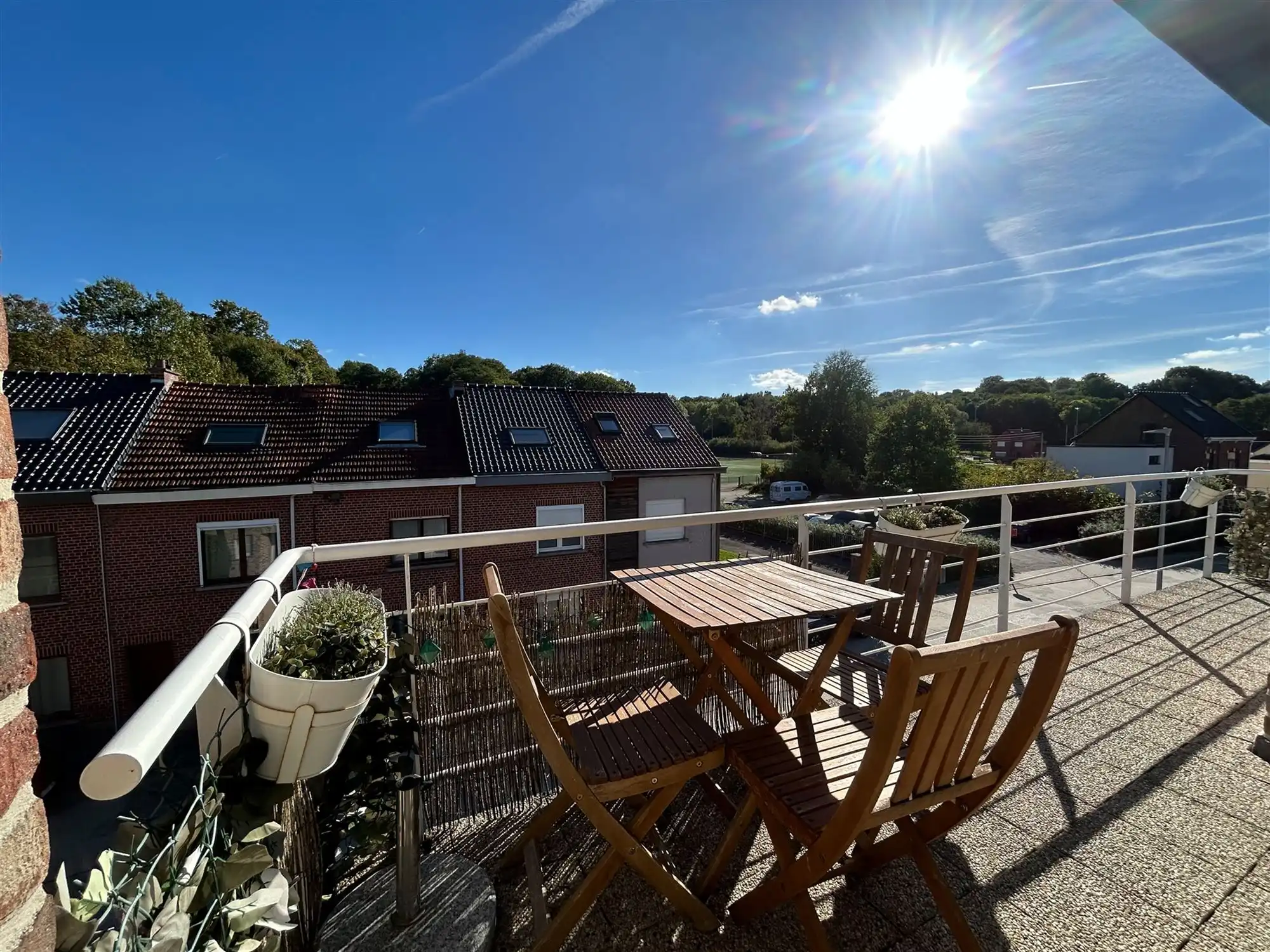 Lichtrijk duplex appartement met een ruim terras in Kessel-Lo foto 18