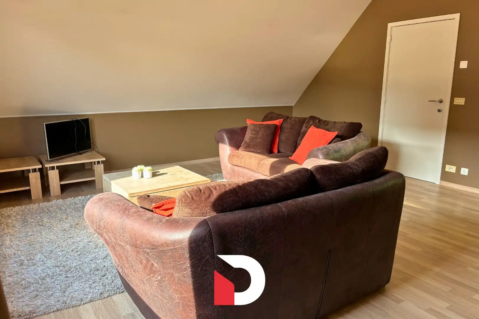 Ruim appartement met 1 slaapkamer te Brugge foto 2