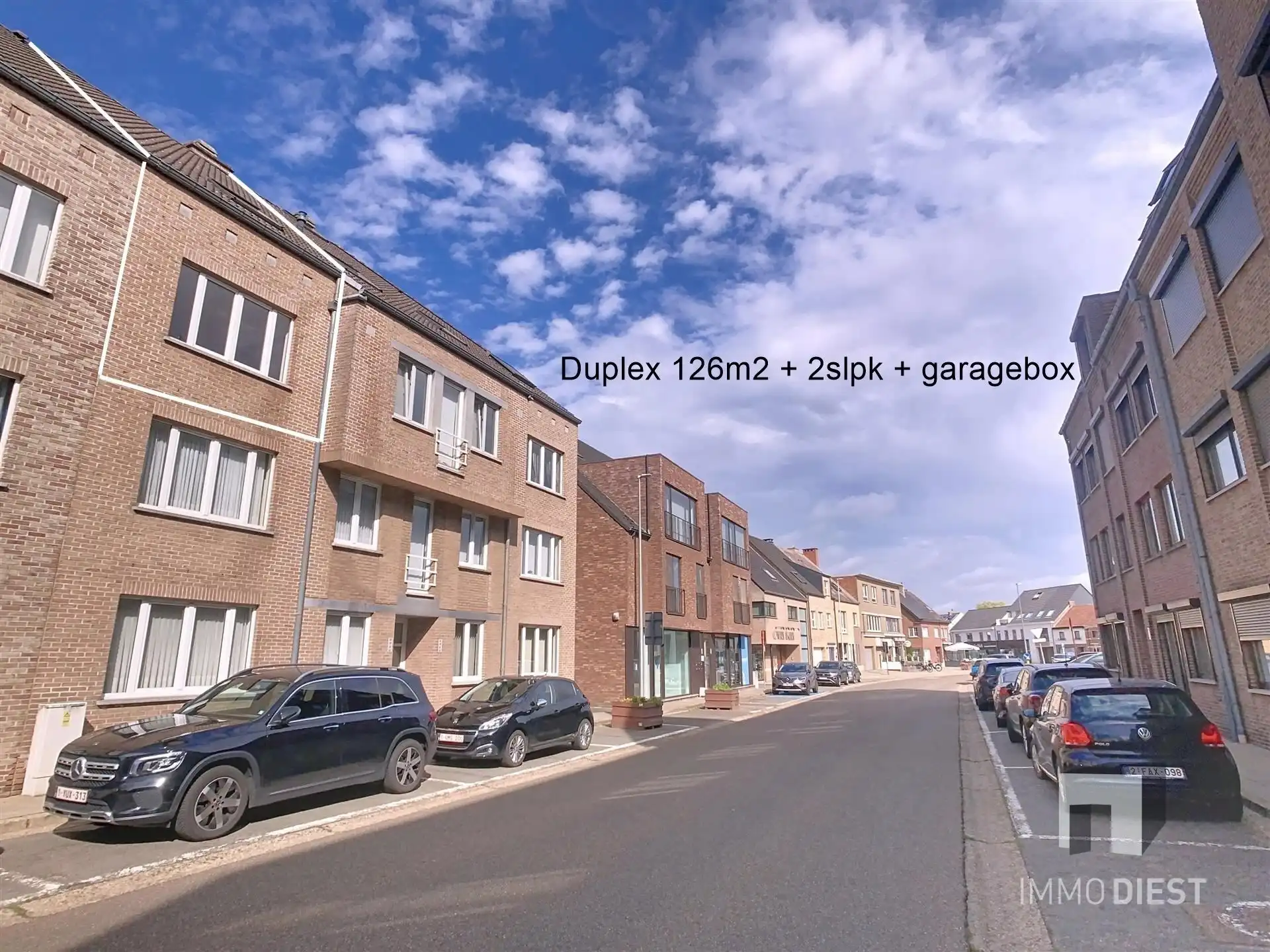 Duplex van 126m2 met 2 slpk en garagebox foto {{pictureIndex}}