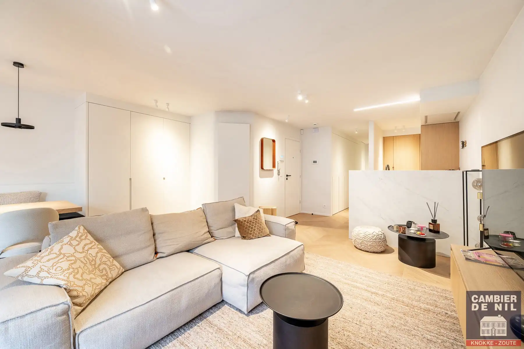 Volledig gerenoveerd appartement met 2 volwaardige slaapkamers – centrum Knokke foto 14