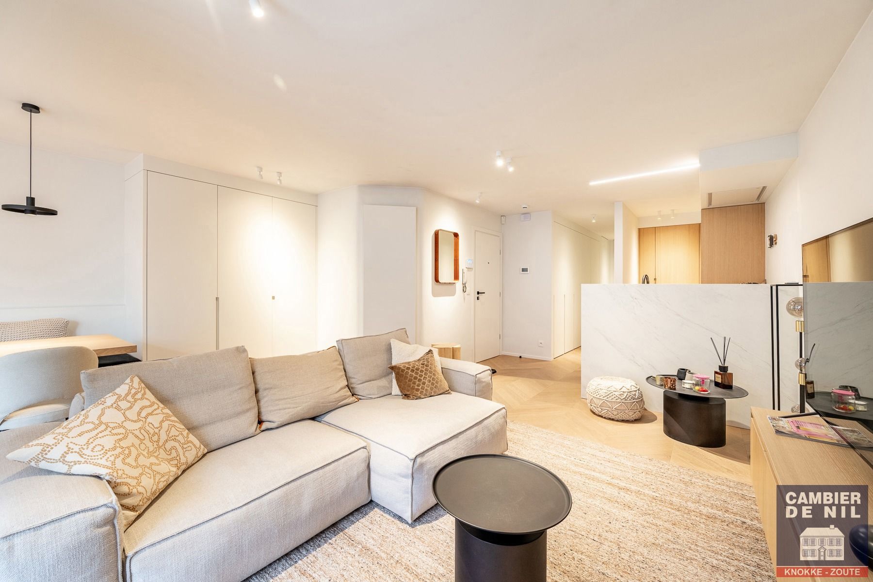 Volledig gerenoveerd appartement met 2 volwaardige slaapkamers – centrum Knokke foto 14