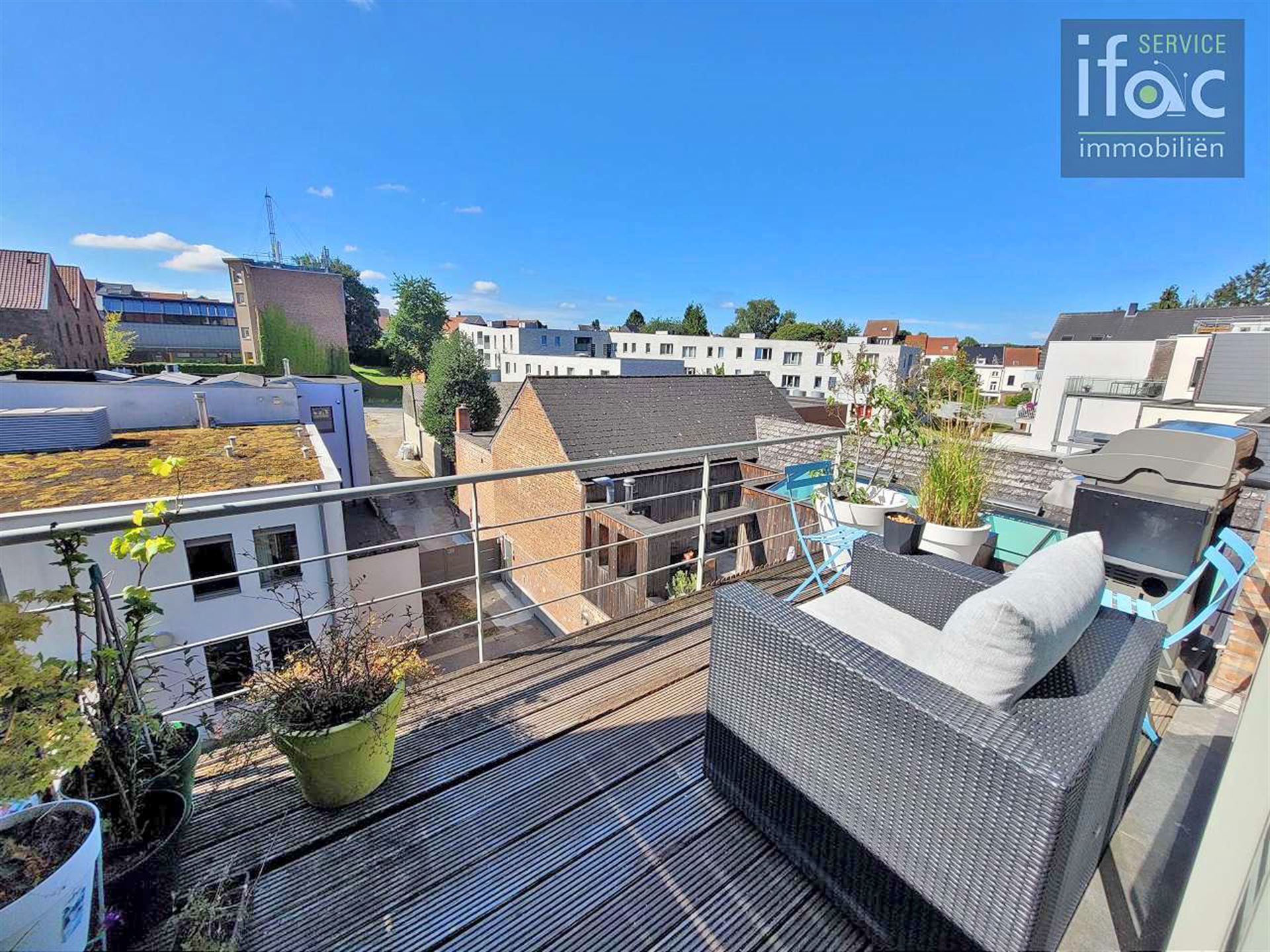 Luxe duplexappartement met zuidgericht terras in het centrum foto 5
