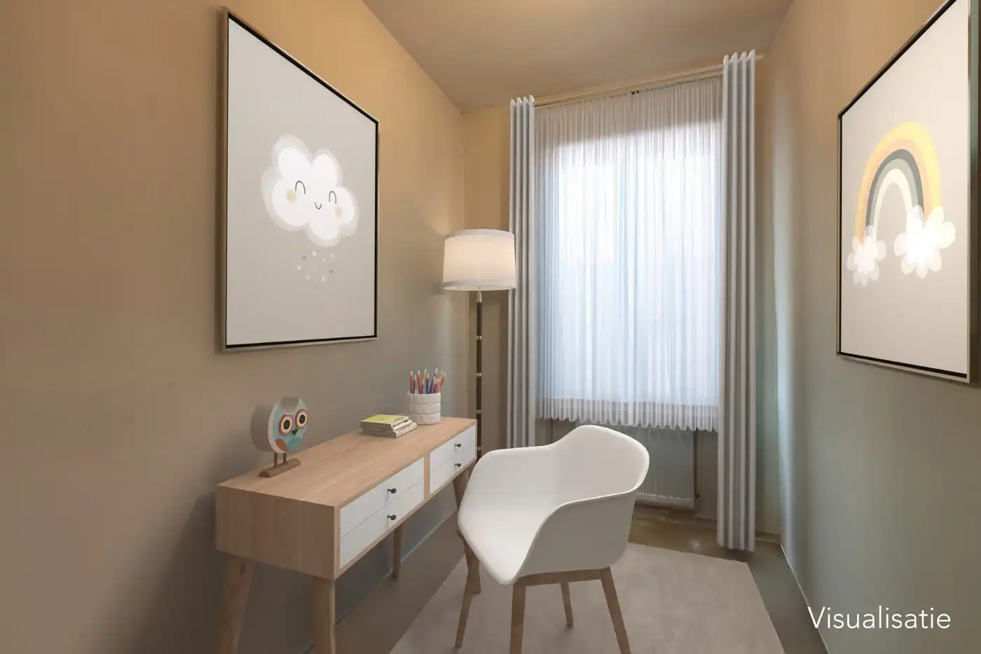 Ruime, instapklare HOB met 3 slpk., garage en tuin foto 9