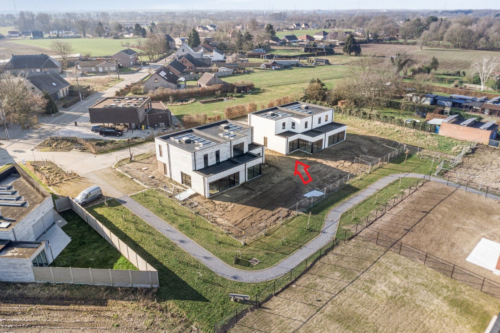 Lot 2B - Casco+ woning met 3 slpks en garage in het centrum van Meerhout ! foto 2