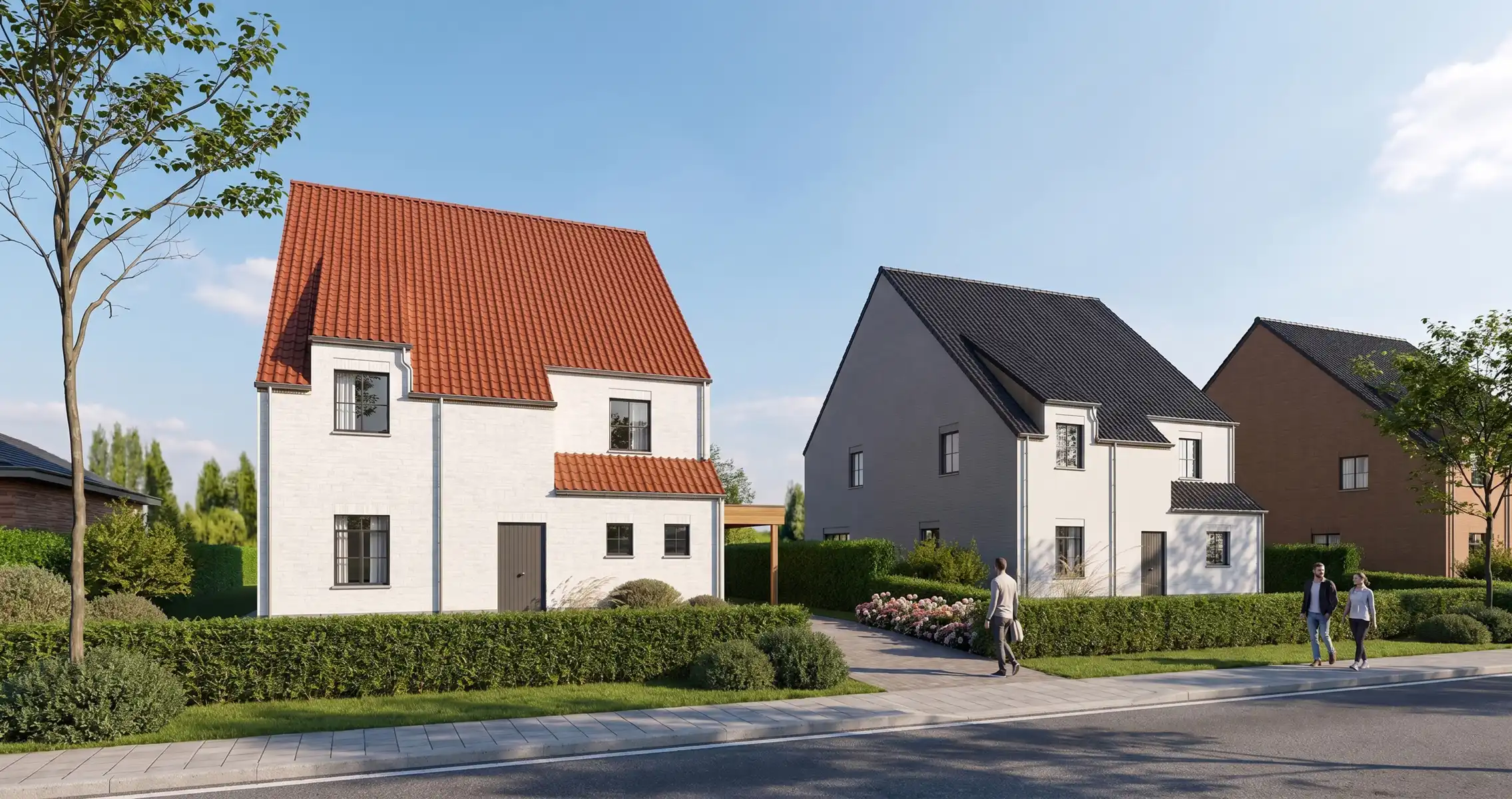 VIlla's op royale percelen in Eke - 6% btw mogelijk* foto {{pictureIndex}}