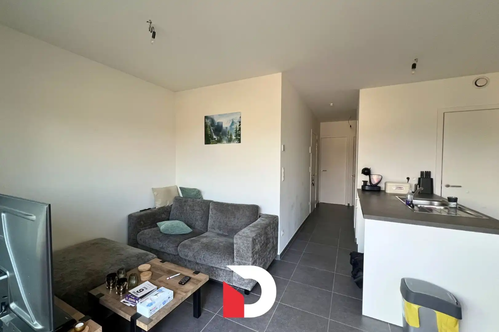 Gezellig appartement met 2 slaapkamers en autostaanplaats foto 3