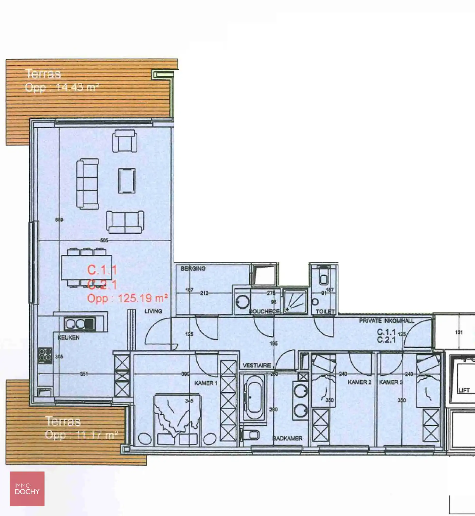 Mooi appartement met zicht op Gaverbeek | Potegemstraat foto 16