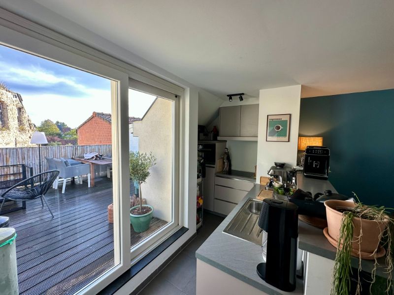 --- NIEUW --- 1-slaapkamerappartement in hartje Gent met schitterend zonnegericht terras! foto 2