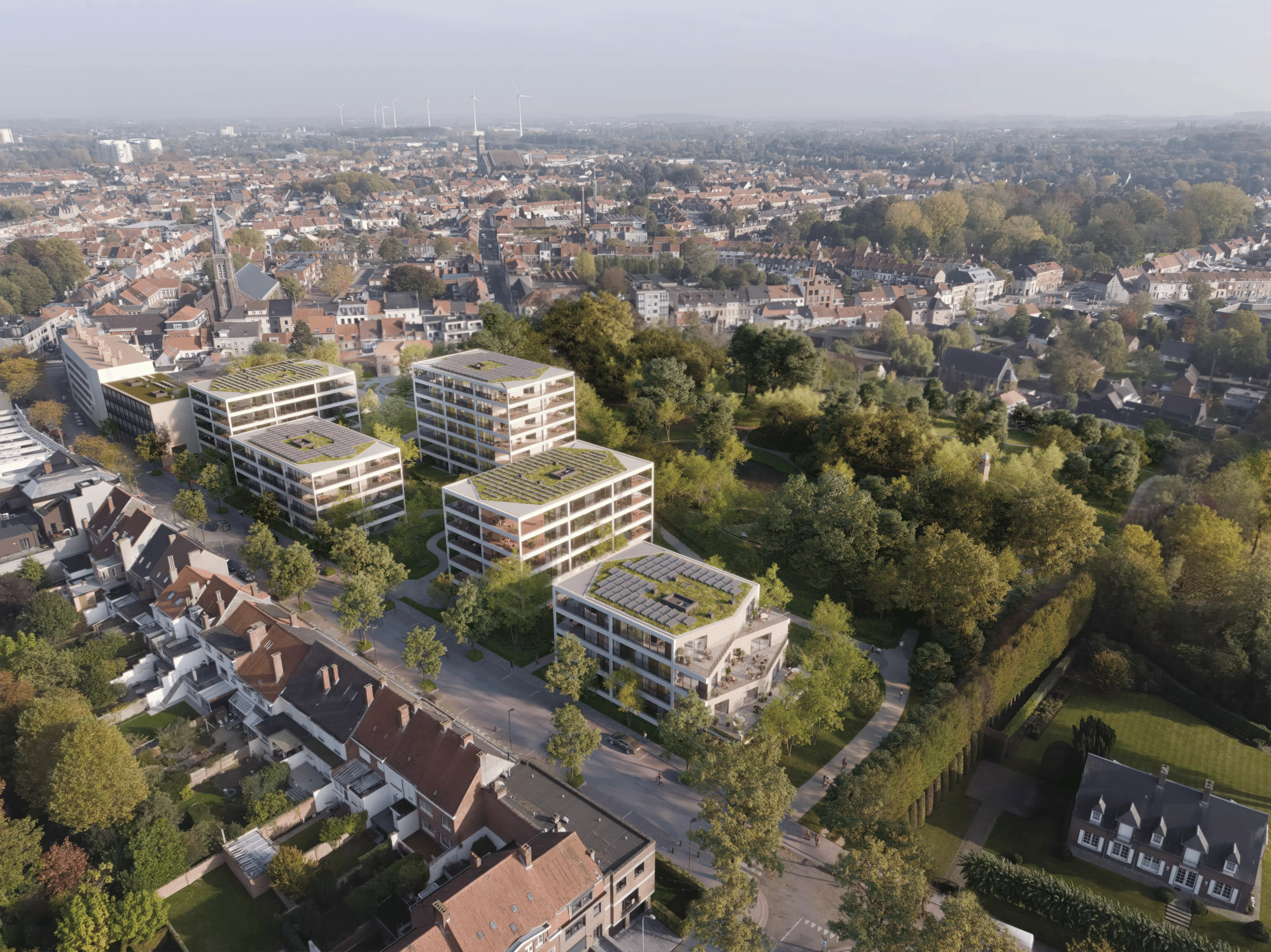 Ruim 3-slaapkamerappartement (153 m²) te Kortrijk, Park Nolf foto 9