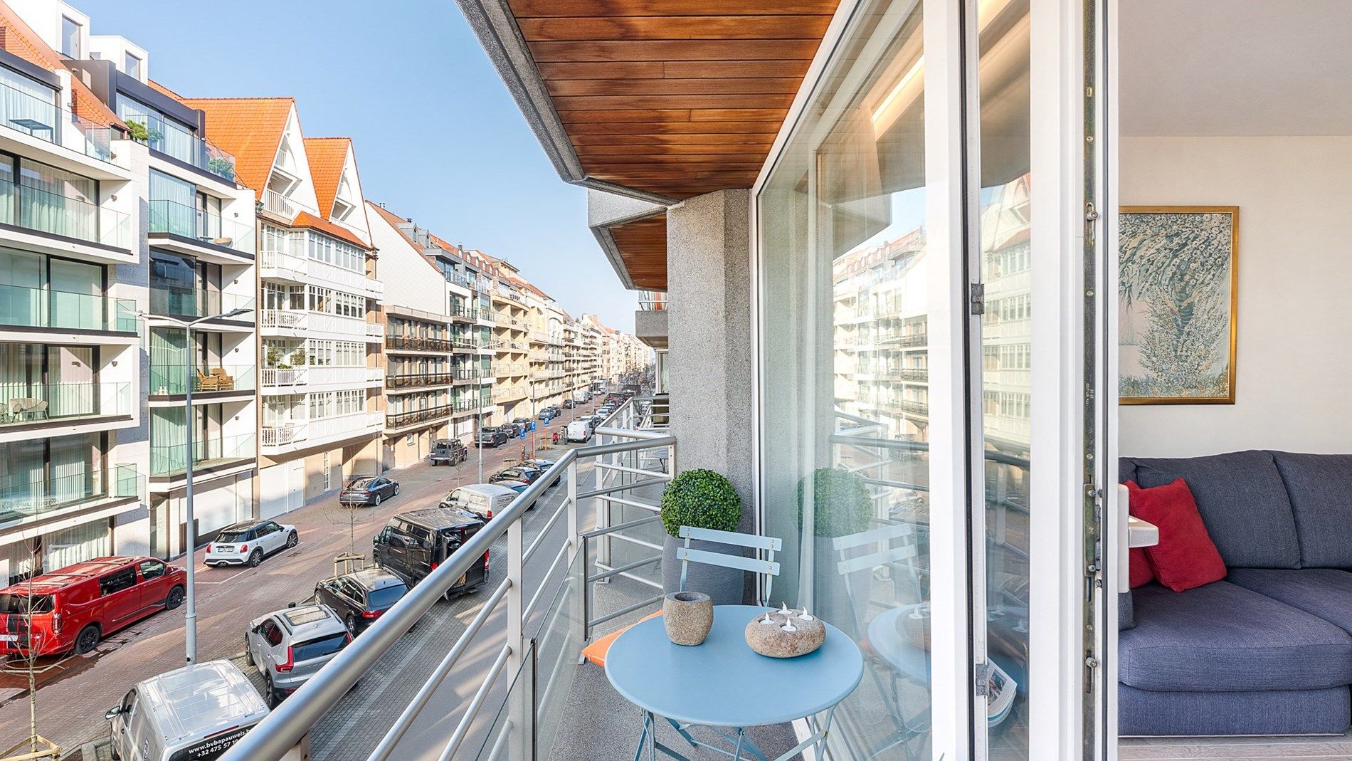 Appartement met 2 slaapkamers te Knokke foto 2