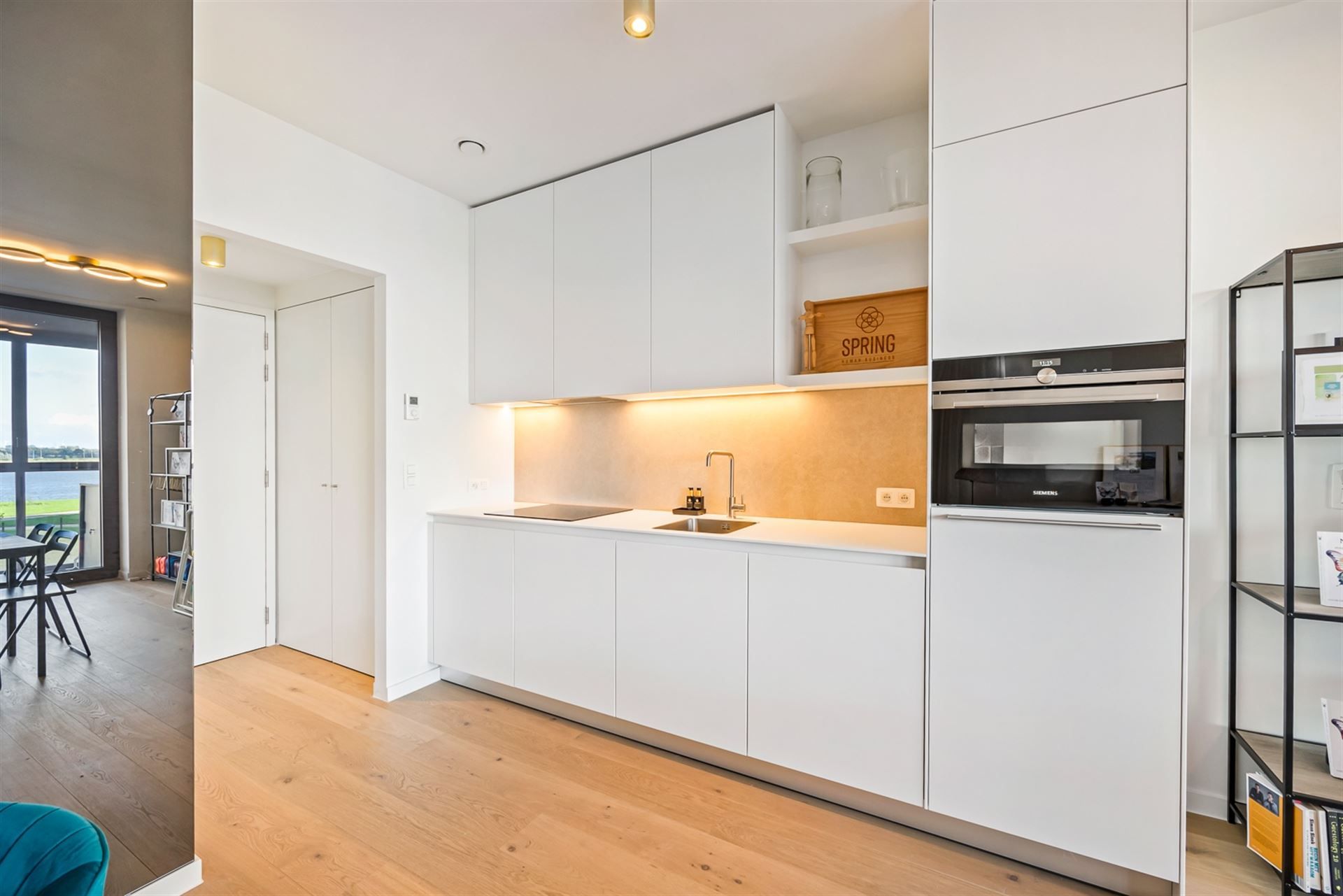 Nieuwbouwstudio met Overdekt Terras en Zicht op Schelde foto 4