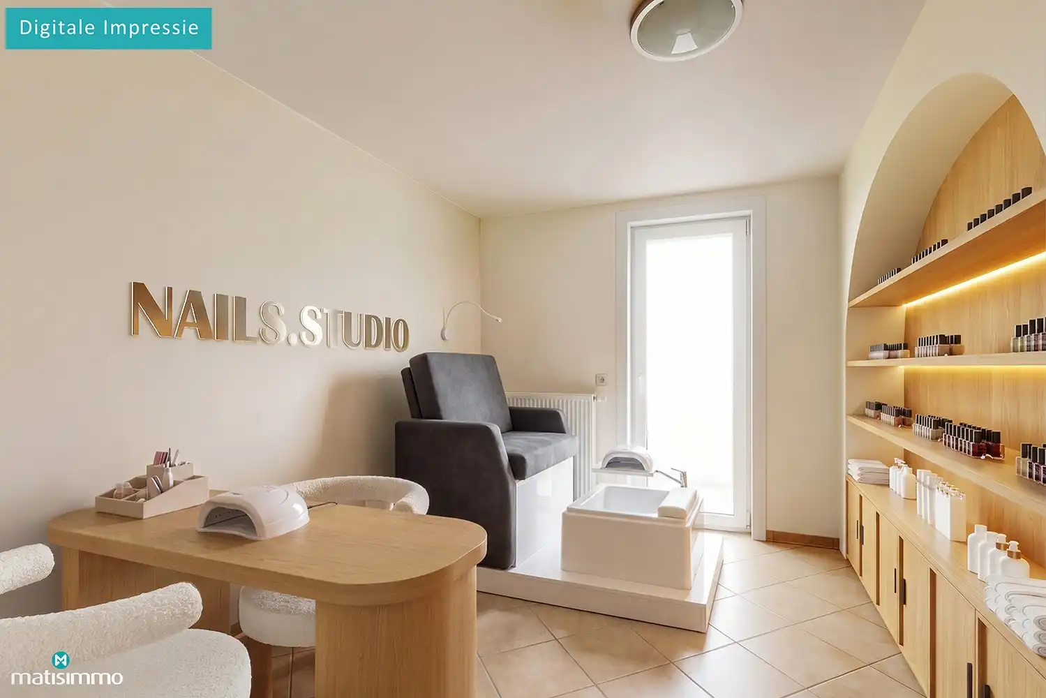 RUIM INSTAPKLAAR GELIJKVLOERS APPARTEMENT MET TWEE SLAAPKAMERS EN TUIN TE ZUTENDAAL foto 20