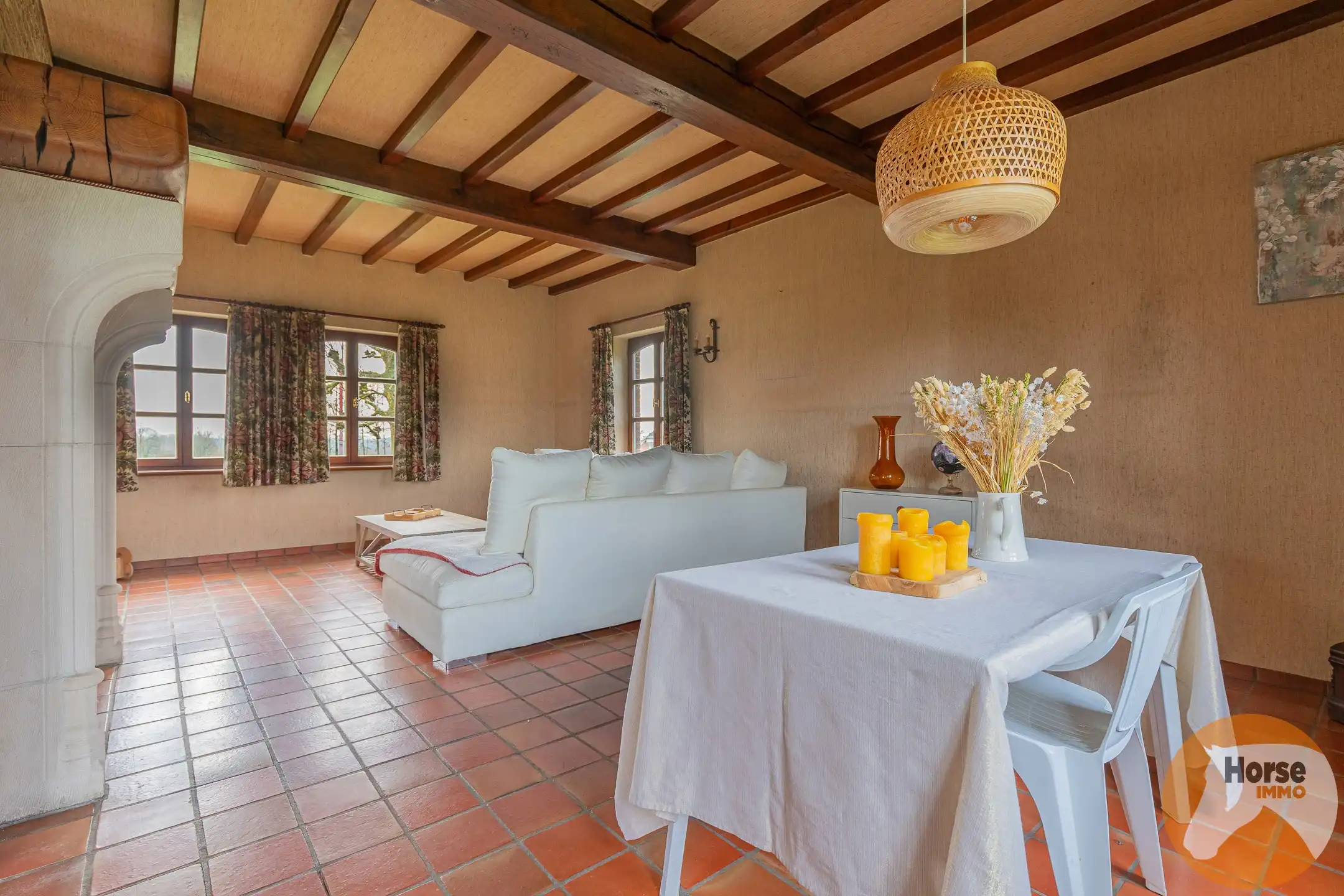 PAJOTTEGEM - landelijke woning op 30a  foto 8