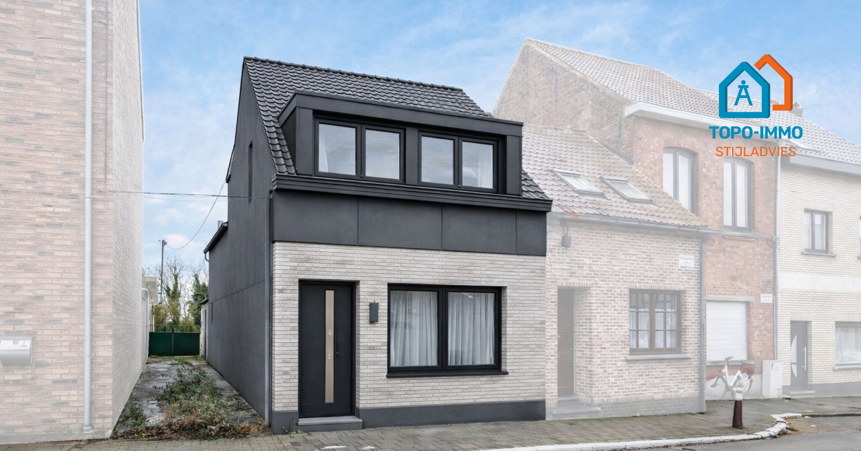 Volledig te renoveren halfopen bebouwing te Aalst foto 2