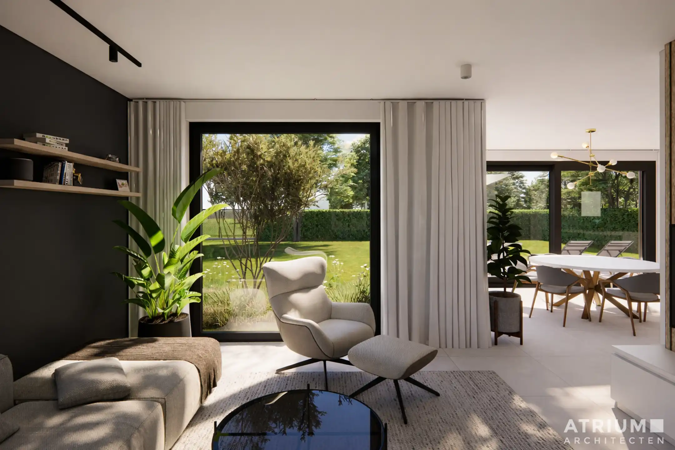 Bouwgrond open bebouwing met vergund plan - 820m² foto 7