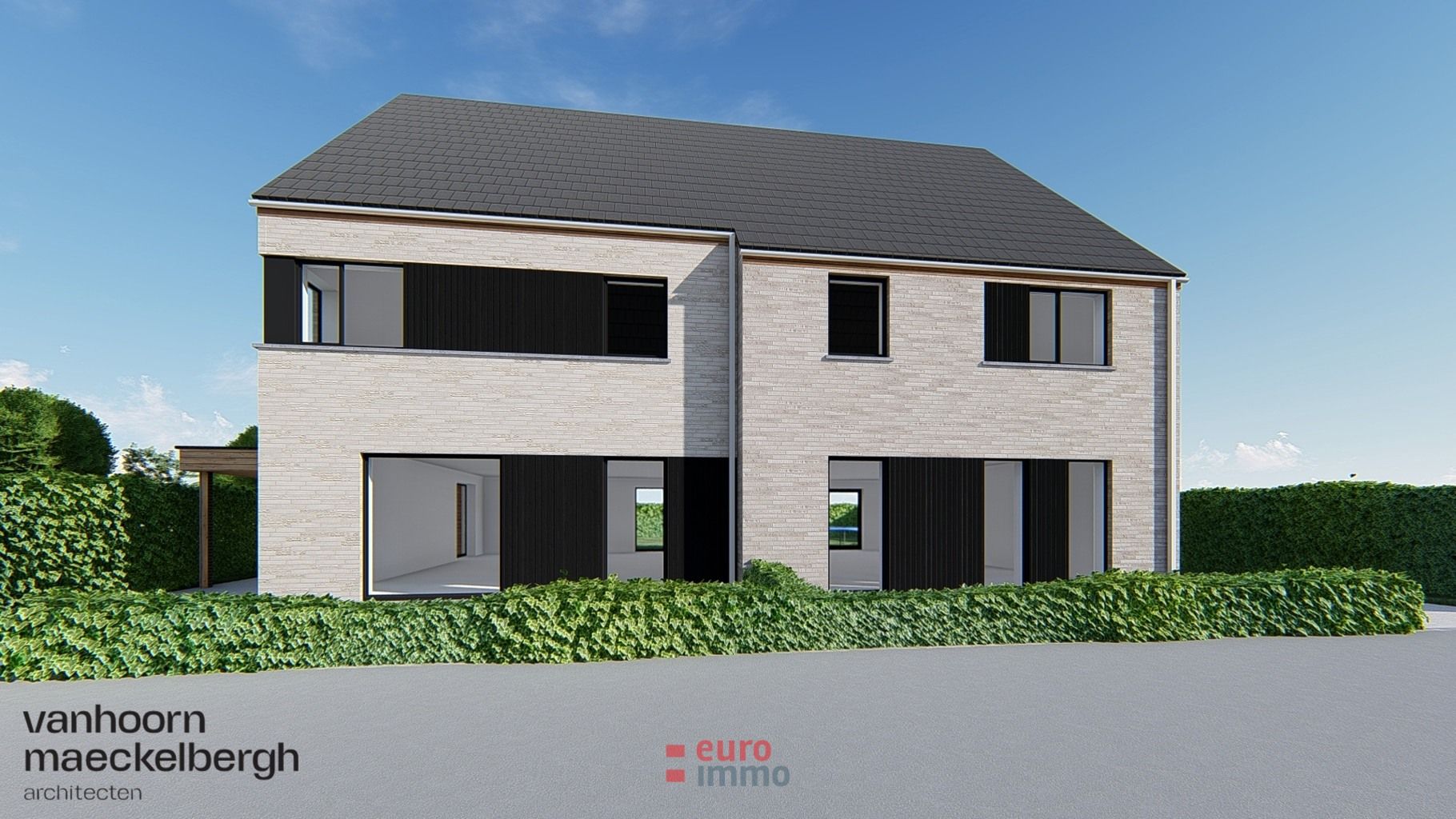 Halfopen bebouwing in het hart van de verkaveling! foto 2