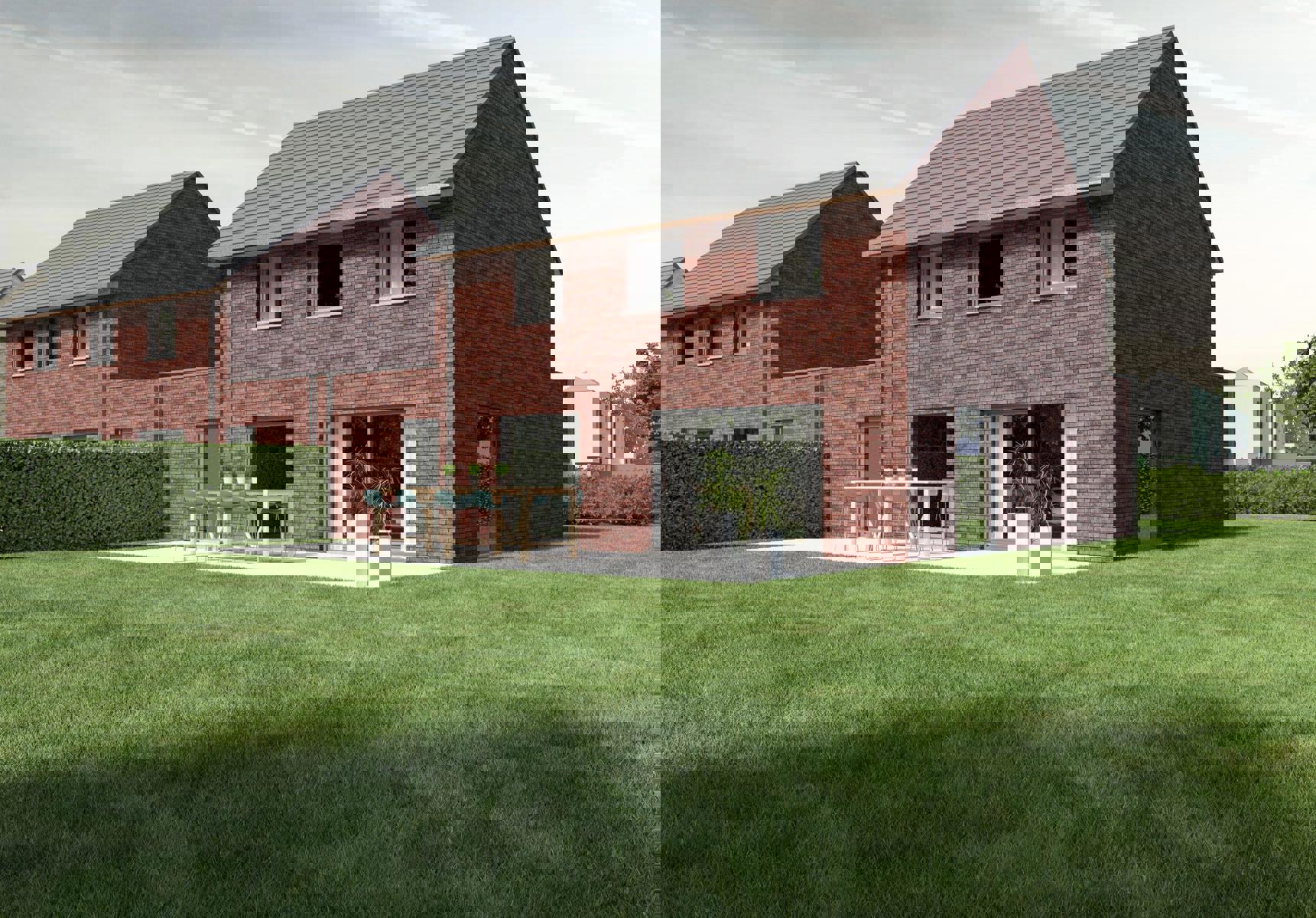 Nieuwbouwwoning op toplocatie in Rumbeke foto 2