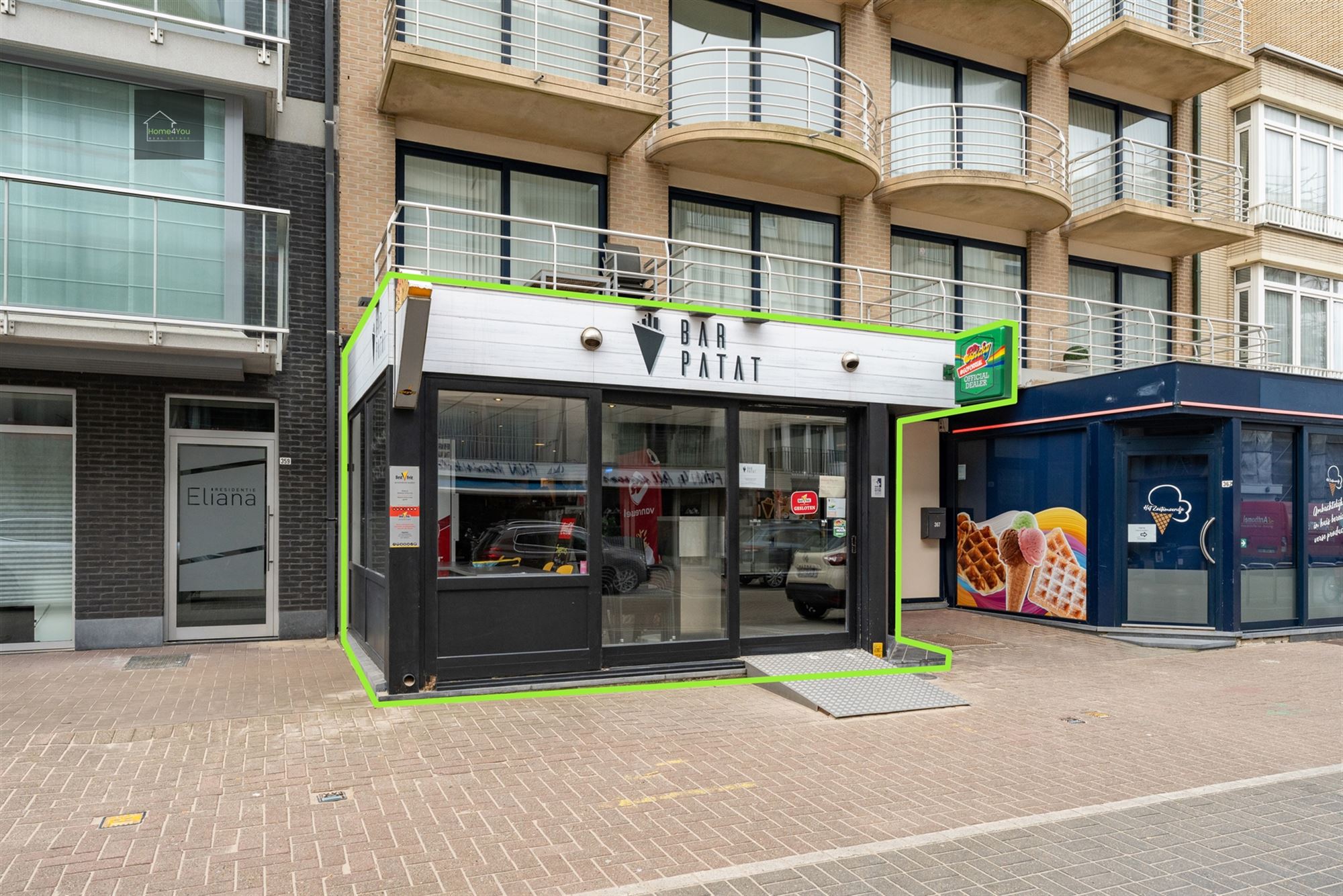 Handelspand op 50m van het strand! foto {{pictureIndex}}