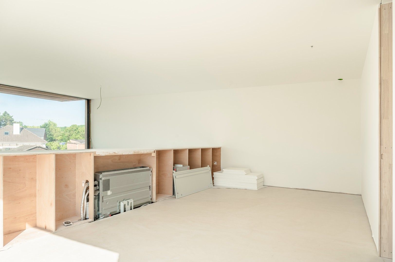 Moderne open bebouwing in oprichting met magazijn te Branst (Bornem) foto 14