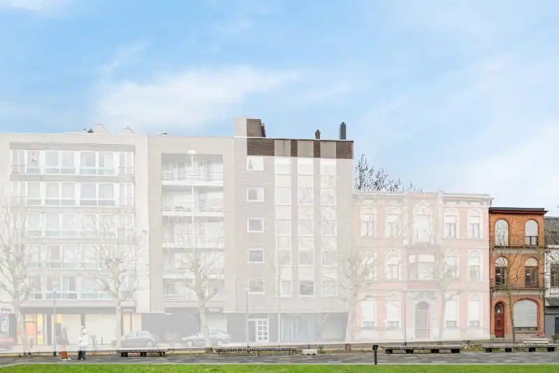 Roeselare-stadskern. PENTHOUSE op 6de verdieping aan het Coninckplein gelegen, met 2 slaapkamers, ochtendterras en avondterras. Een pareltje met unieke ligging ! foto 12