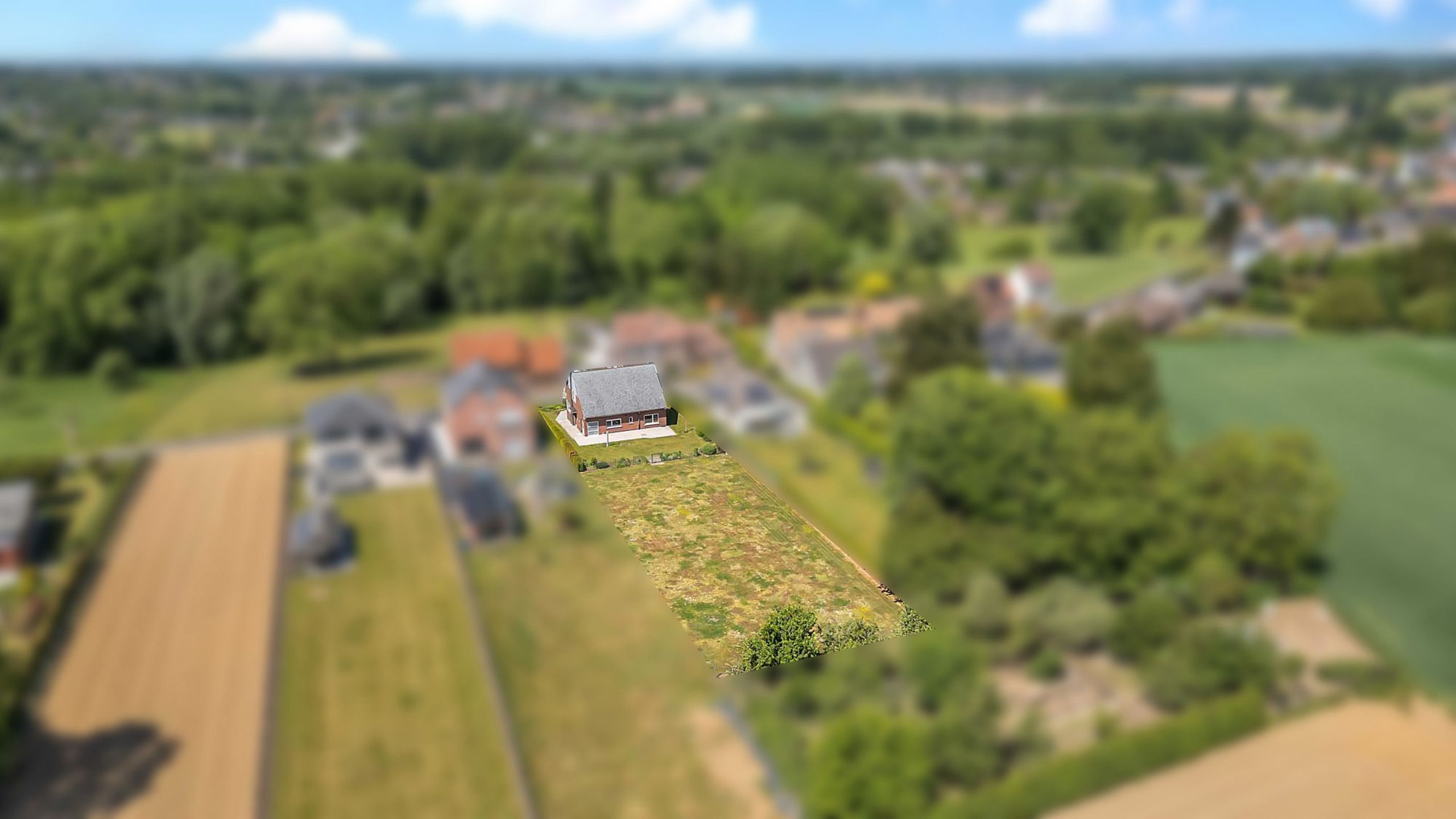 Open bebouwing (15 are) op prachtige locatie te Lennik  foto 3