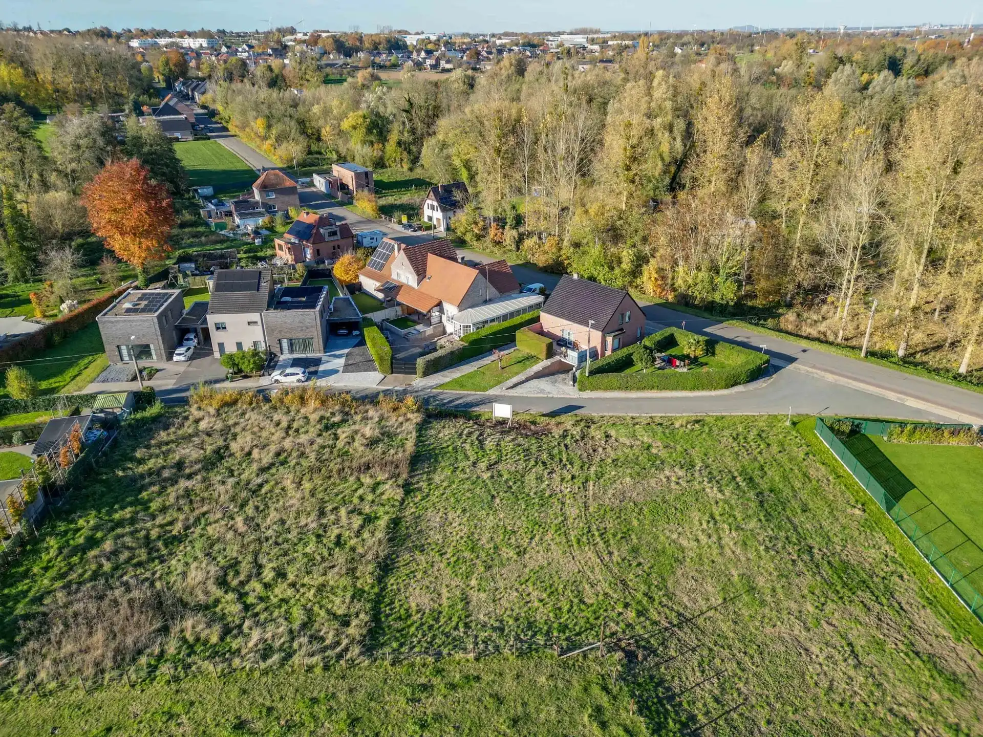 Landelijke gelegen bouwgrond voor  halfopen bebouwing foto 5