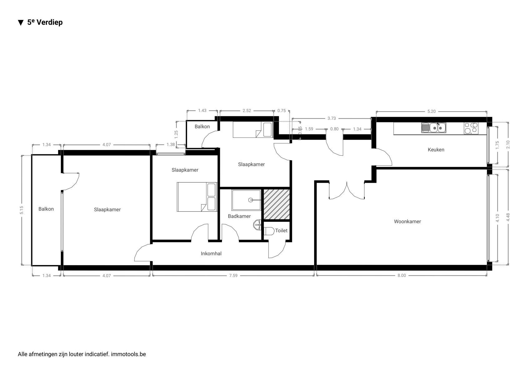 Verzorgd app. (124m²) met 3 slpks tegenover het Stadspark foto 19