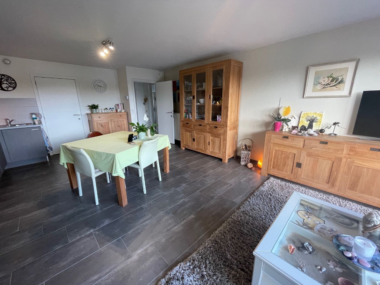 Ongemeubeld gelijkvloersappartement met twee slaapkamers, een terras en een staanplaats. foto 4